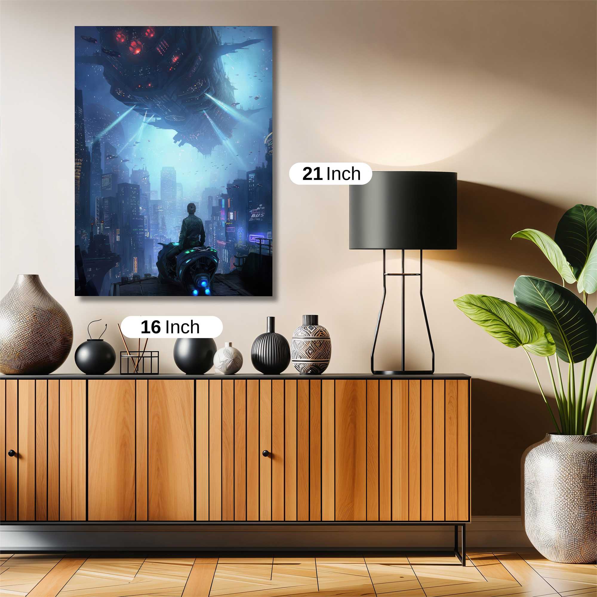 Mothership Menace Safe Wall Magnetic / M