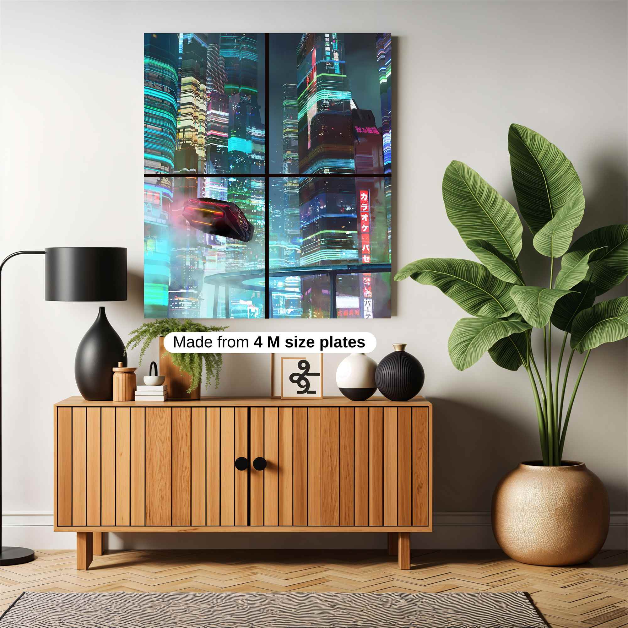 Cyberpunk Rush Safe Wall Magnetic / M