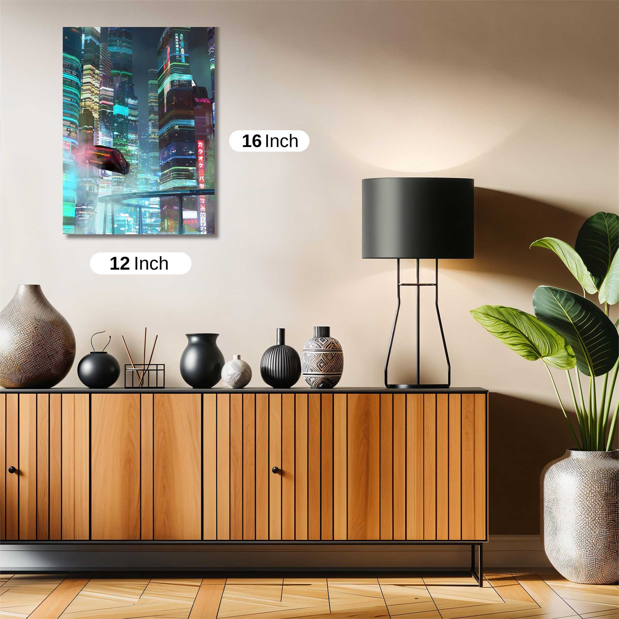 Cyberpunk Rush Safe Wall Magnetic / M