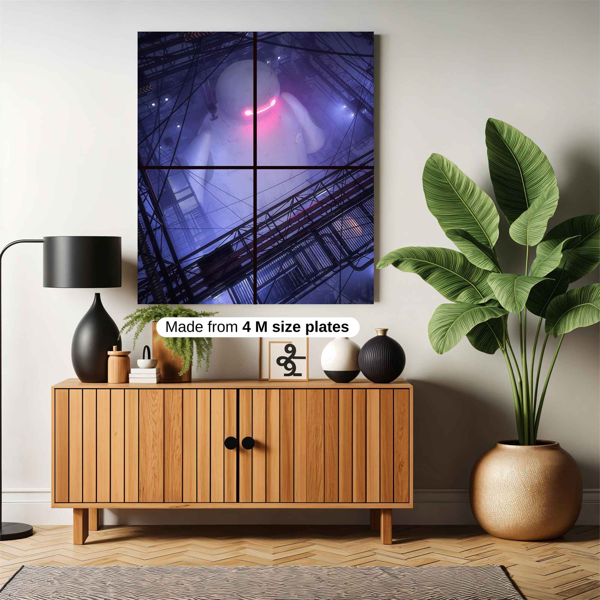 Baymax Eerie Safe Wall Magnetic / M