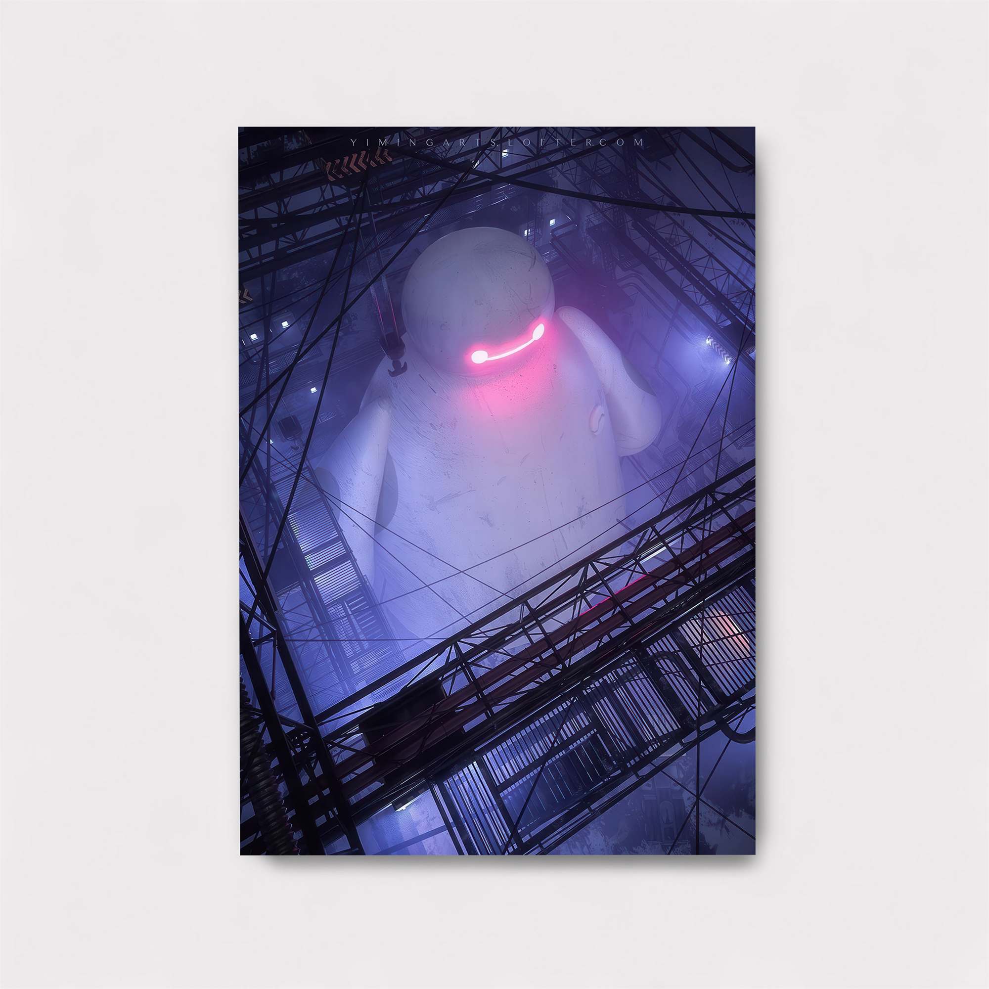 Baymax Eerie Safe Wall Magnetic / M