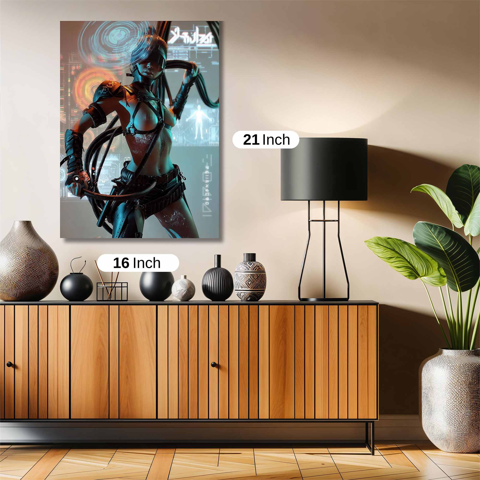 Cyberpunk Fury Safe Wall Magnetic / M