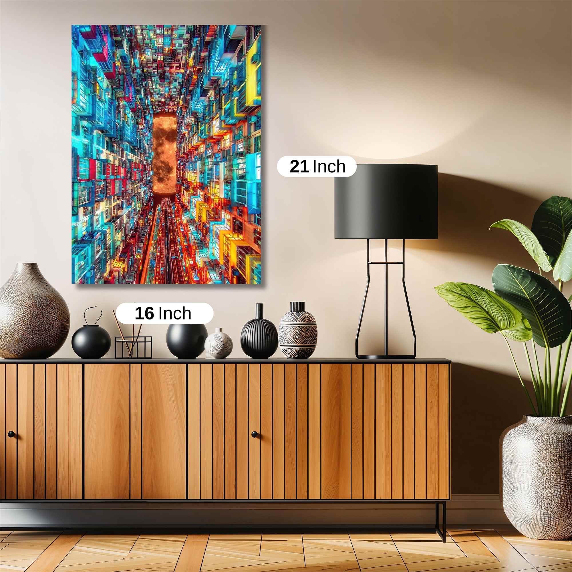 Digital Dreamscape Safe Wall Magnetic / M