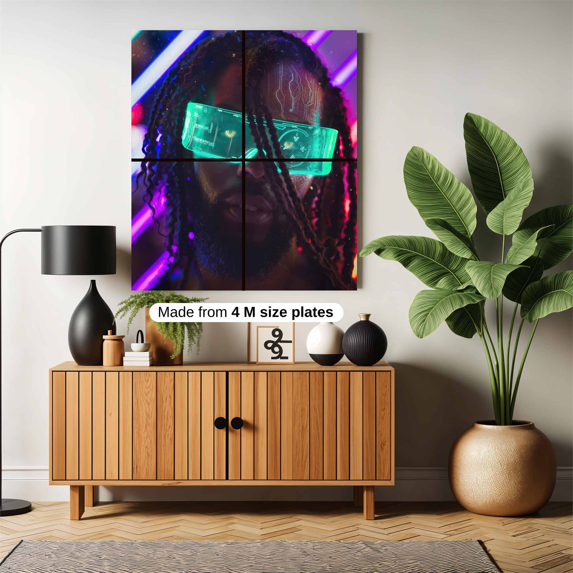 Neon Visionary Safe Wall Magnetic / M