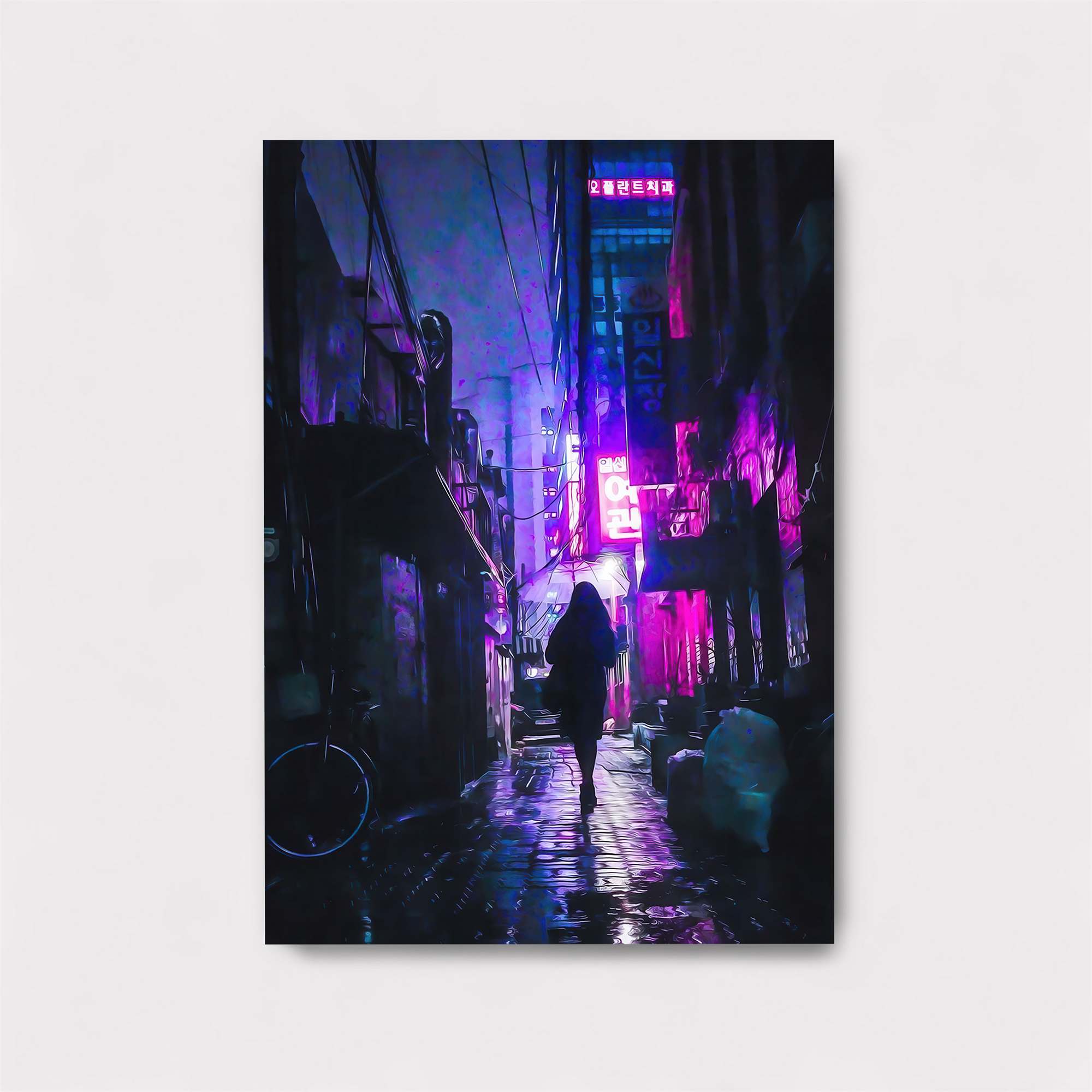 Neon Solitude Safe Wall Magnetic / M