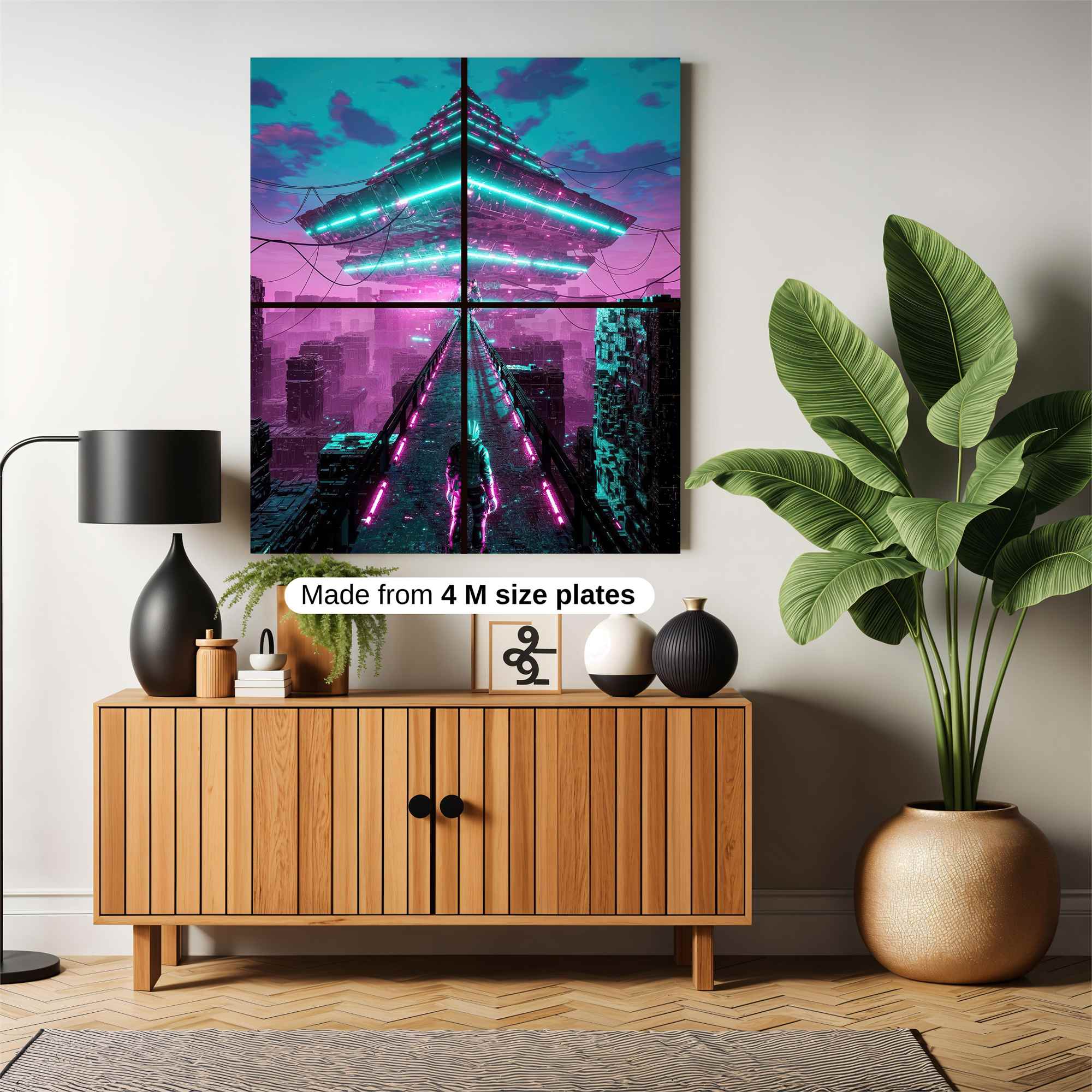 Pyramid Pulse Safe Wall Magnetic / M