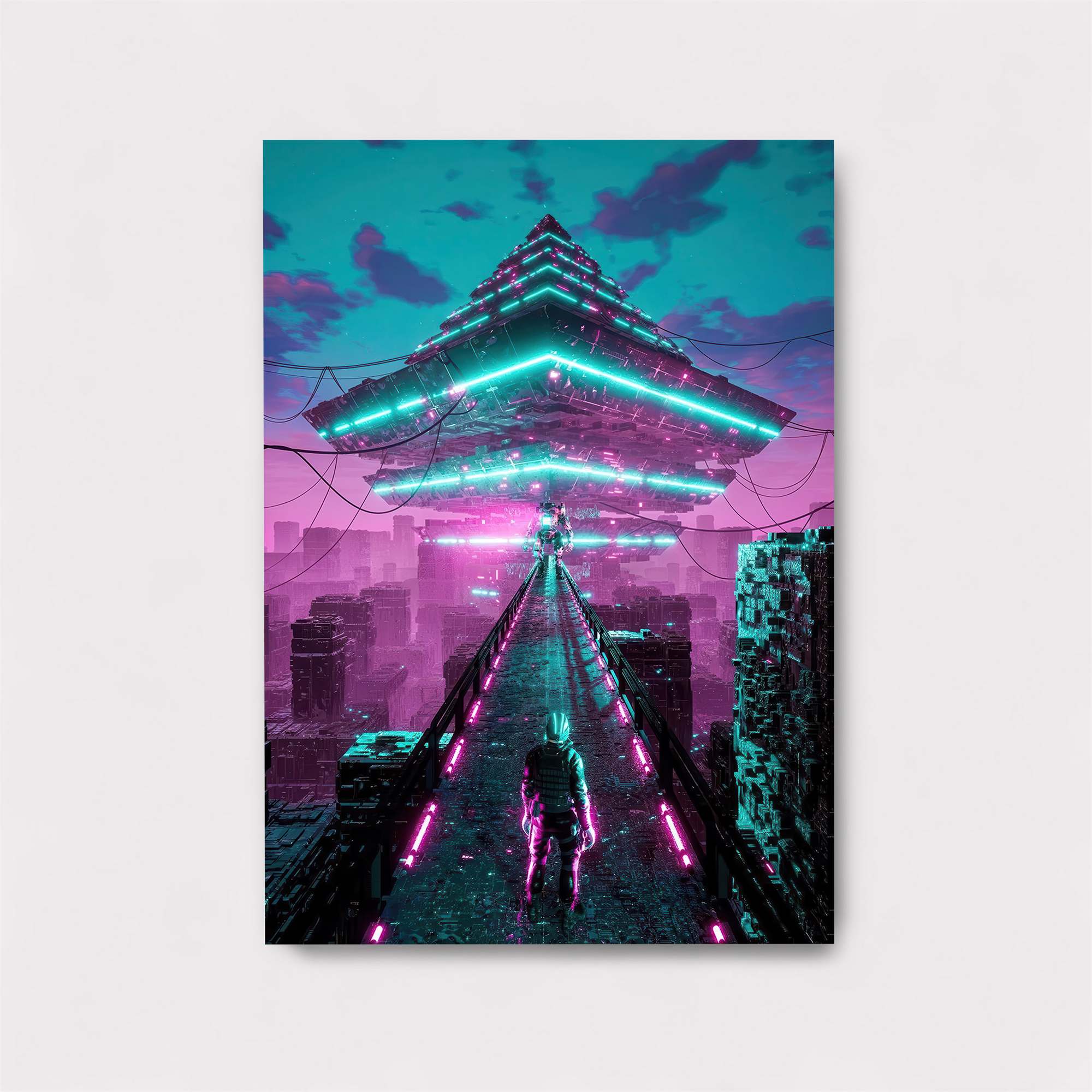 Pyramid Pulse Safe Wall Magnetic / M