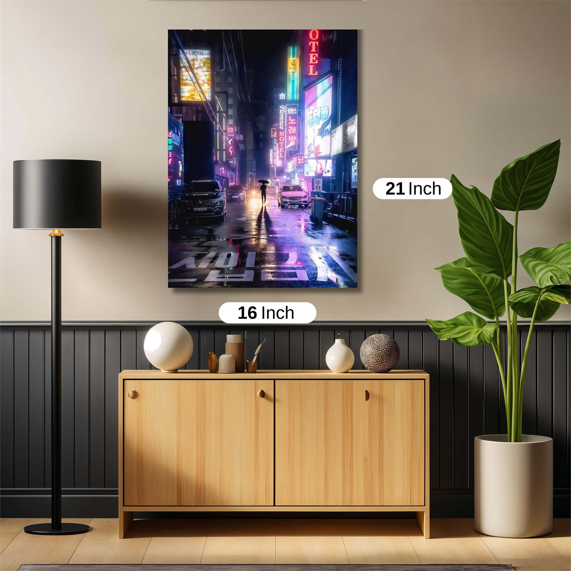 NeonSolitude Safe Wall Magnetic / M