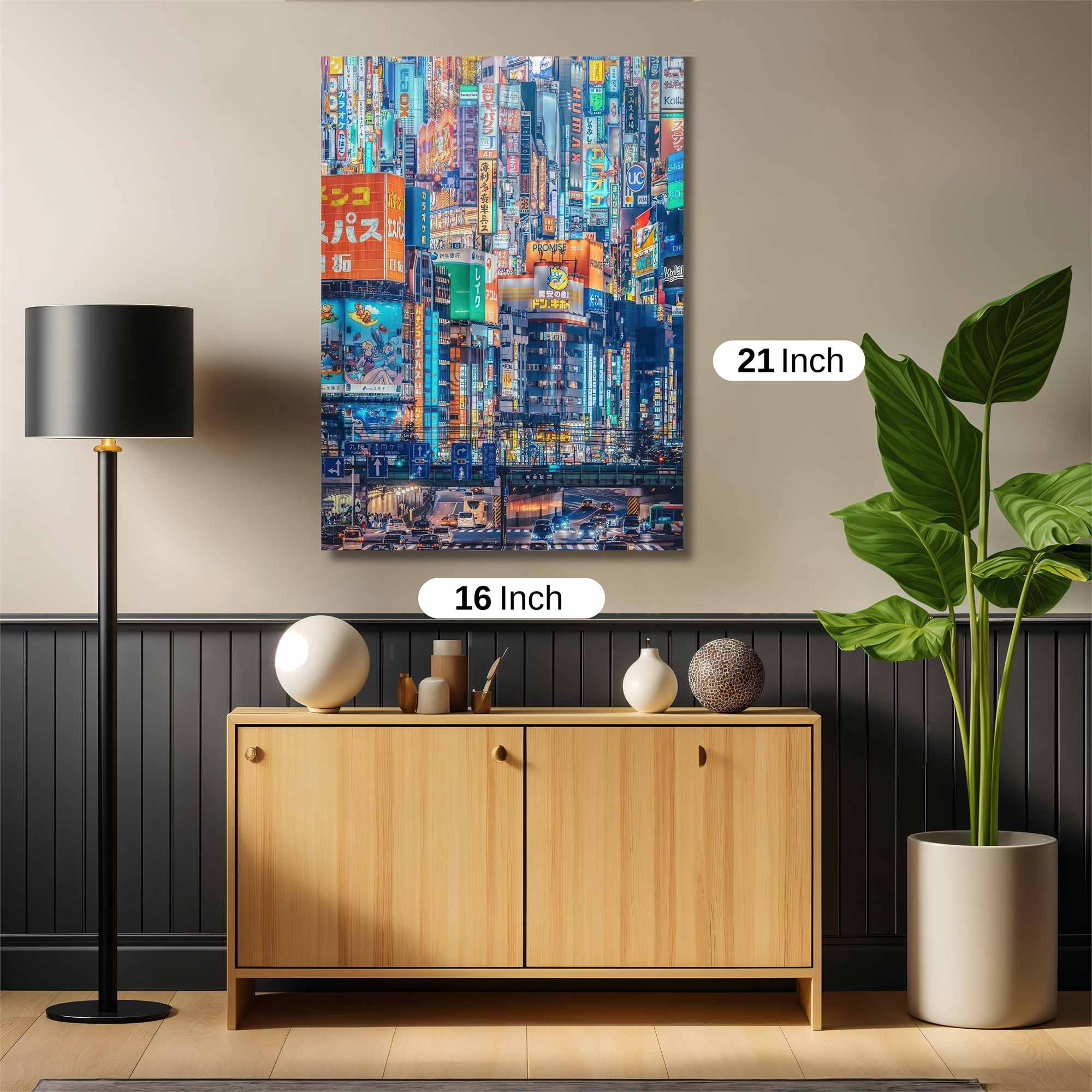 Tokyo Vibrant Safe Wall Magnetic / M