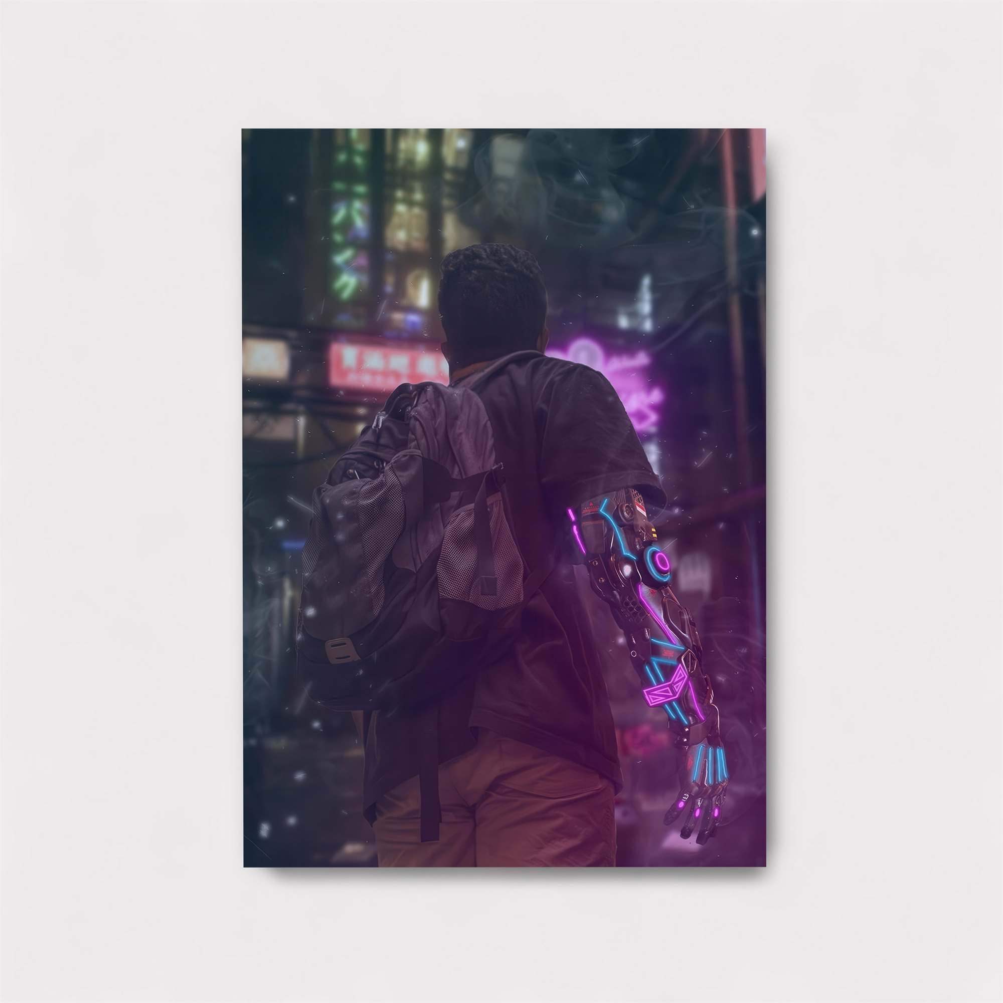 Cyberpunk Wanderer Safe Wall Magnetic / M