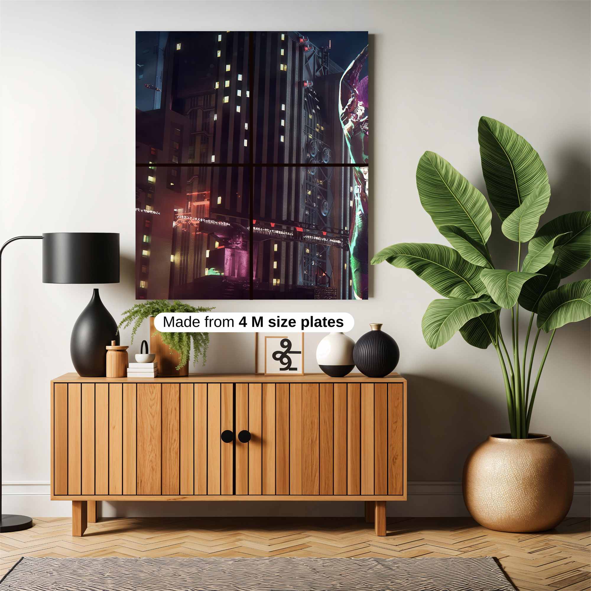 Cyberpunk Reverie Safe Wall Magnetic / M