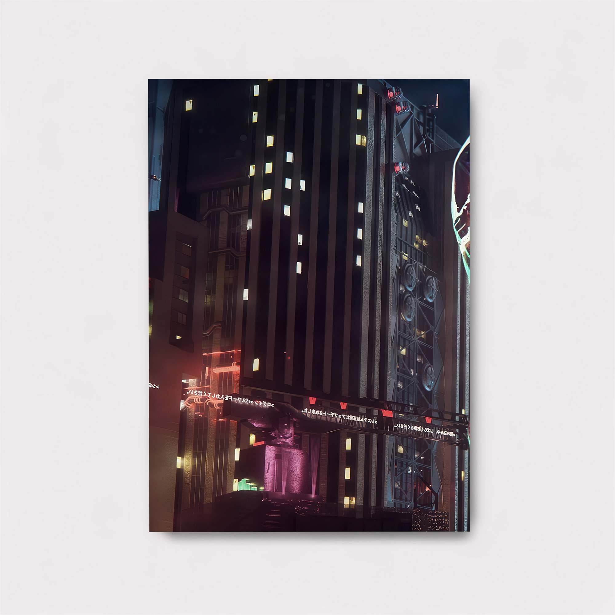 Cyberpunk Reverie Safe Wall Magnetic / M