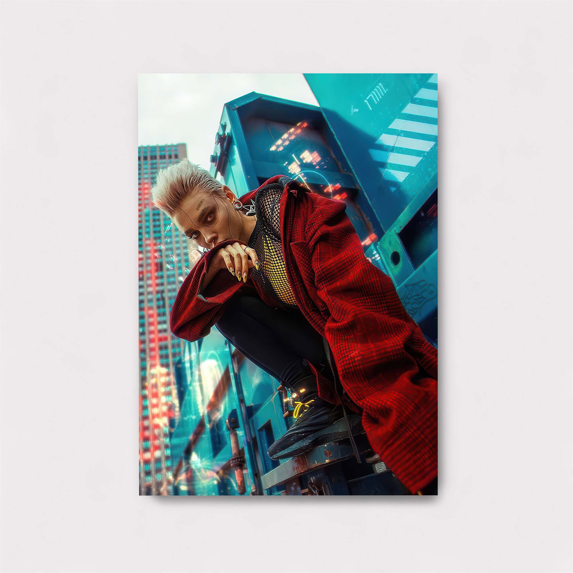 Cyber Rebel Safe Wall Magnetic / M