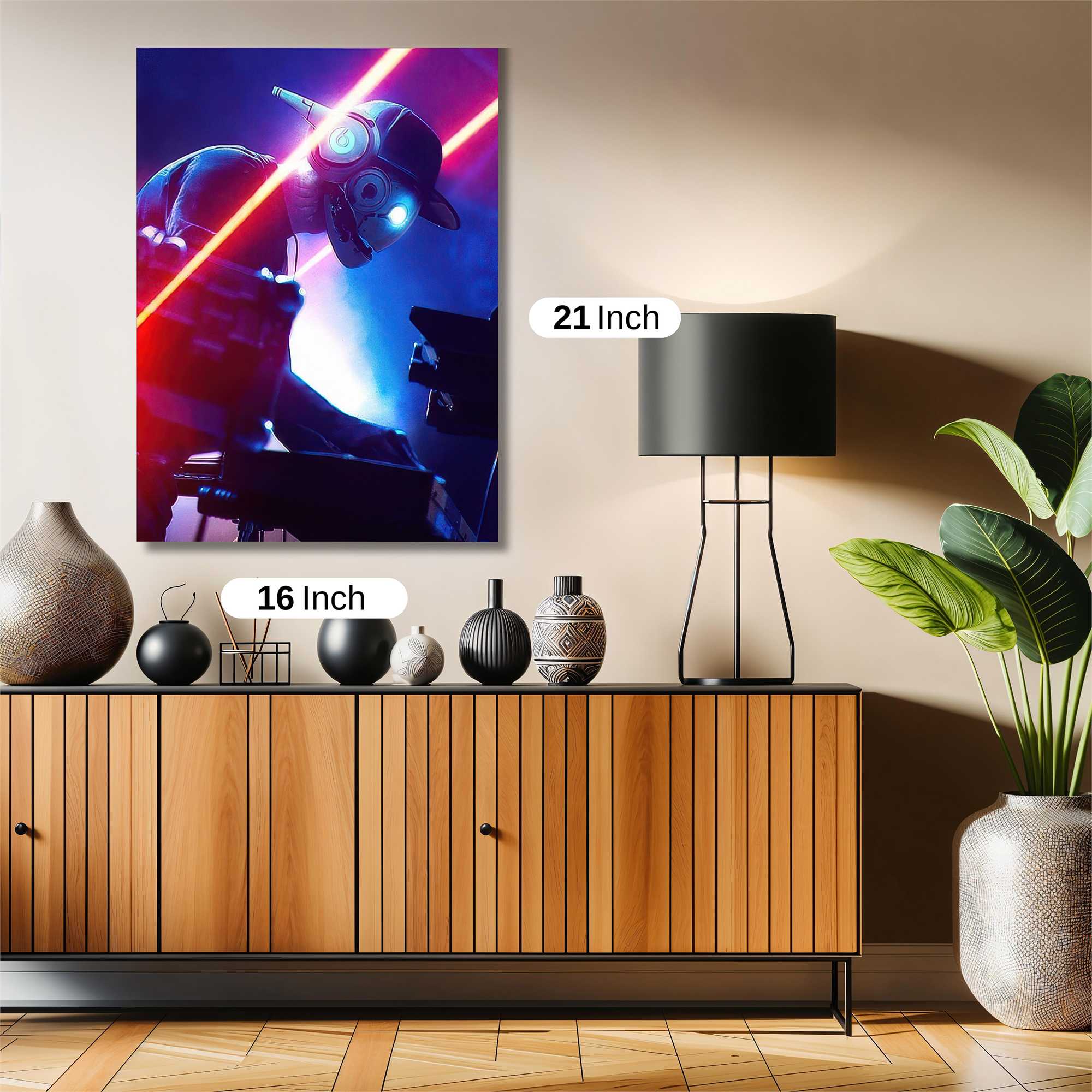 Robot Rave Safe Wall Magnetic / M