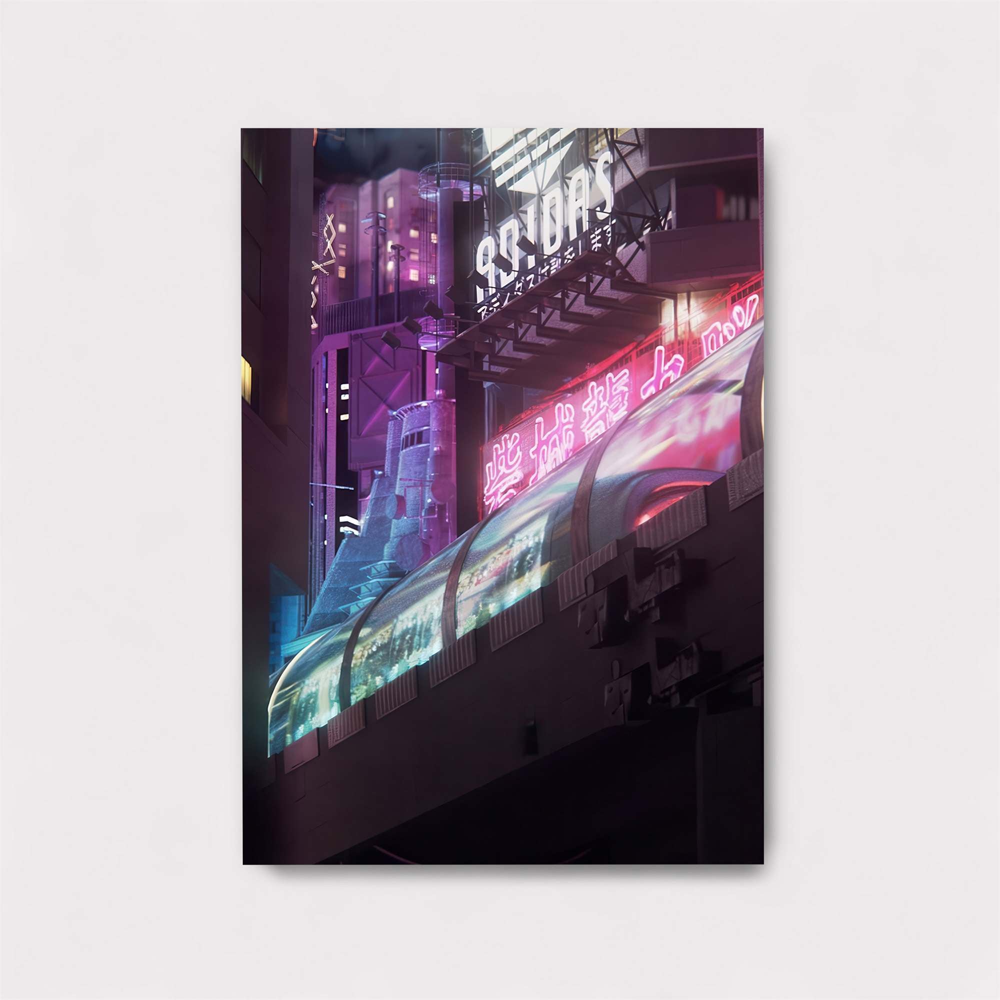 Neon Pulse Safe Wall Magnetic / M