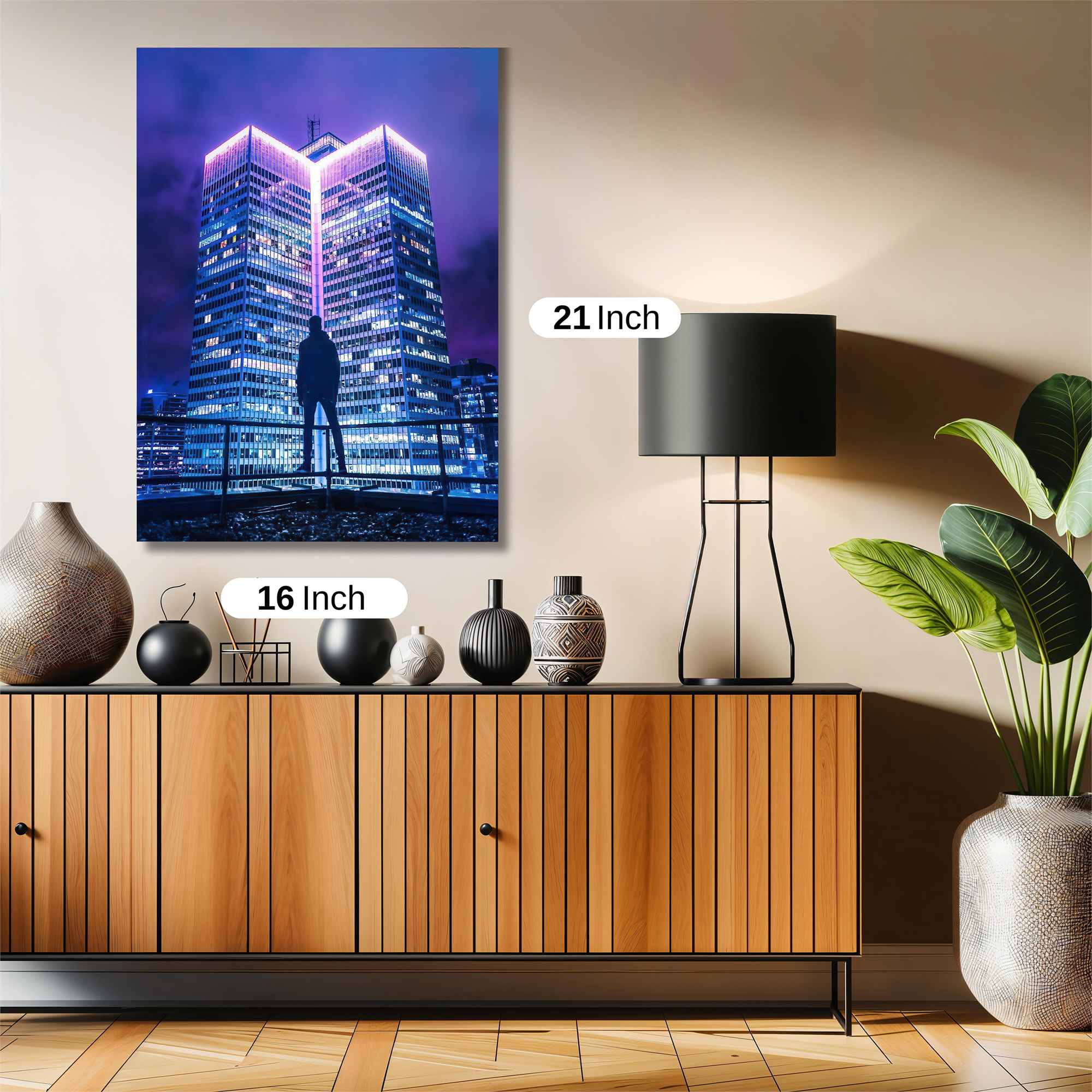 Skyline Solitude Safe Wall Magnetic / M