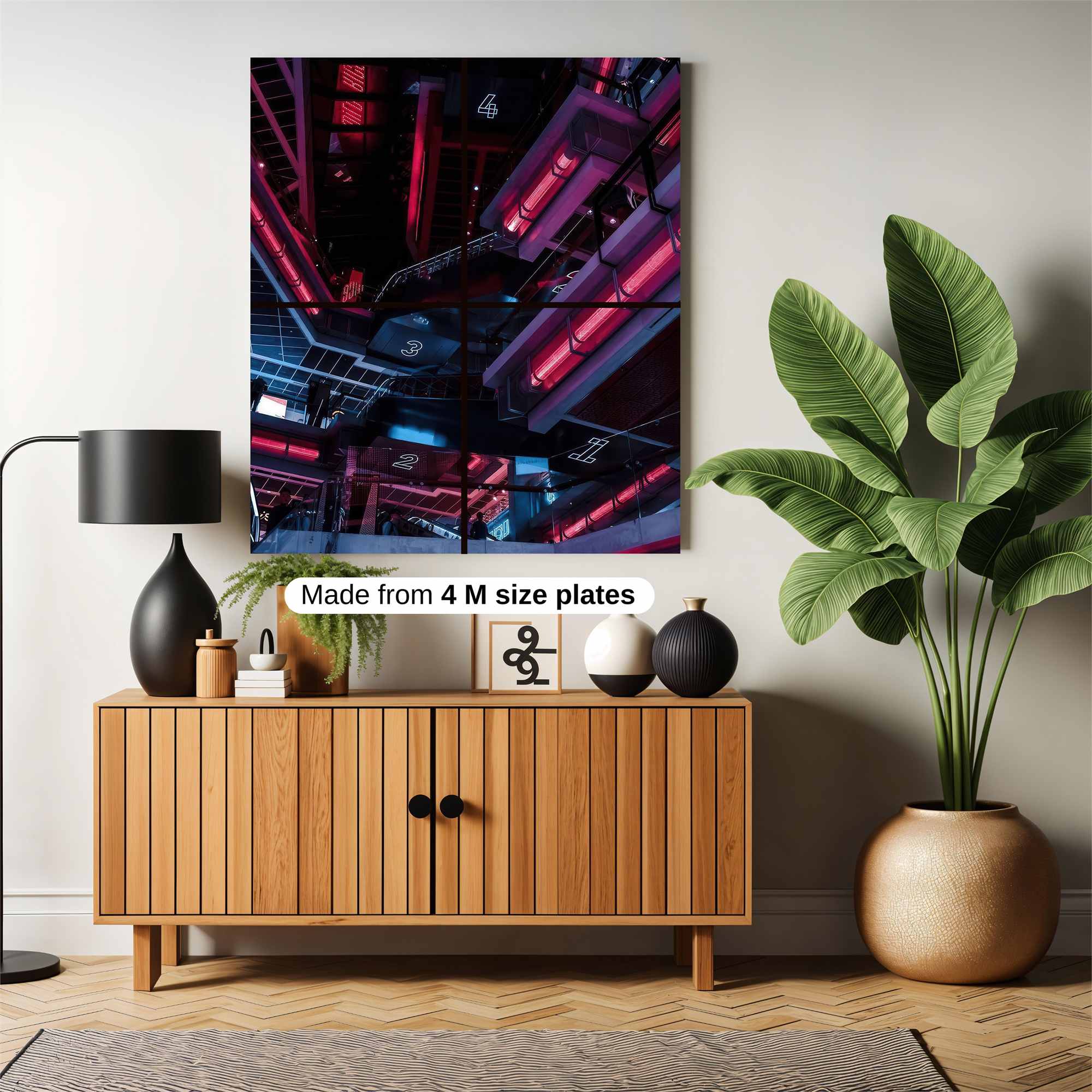 Neon Abyss Safe Wall Magnetic / M