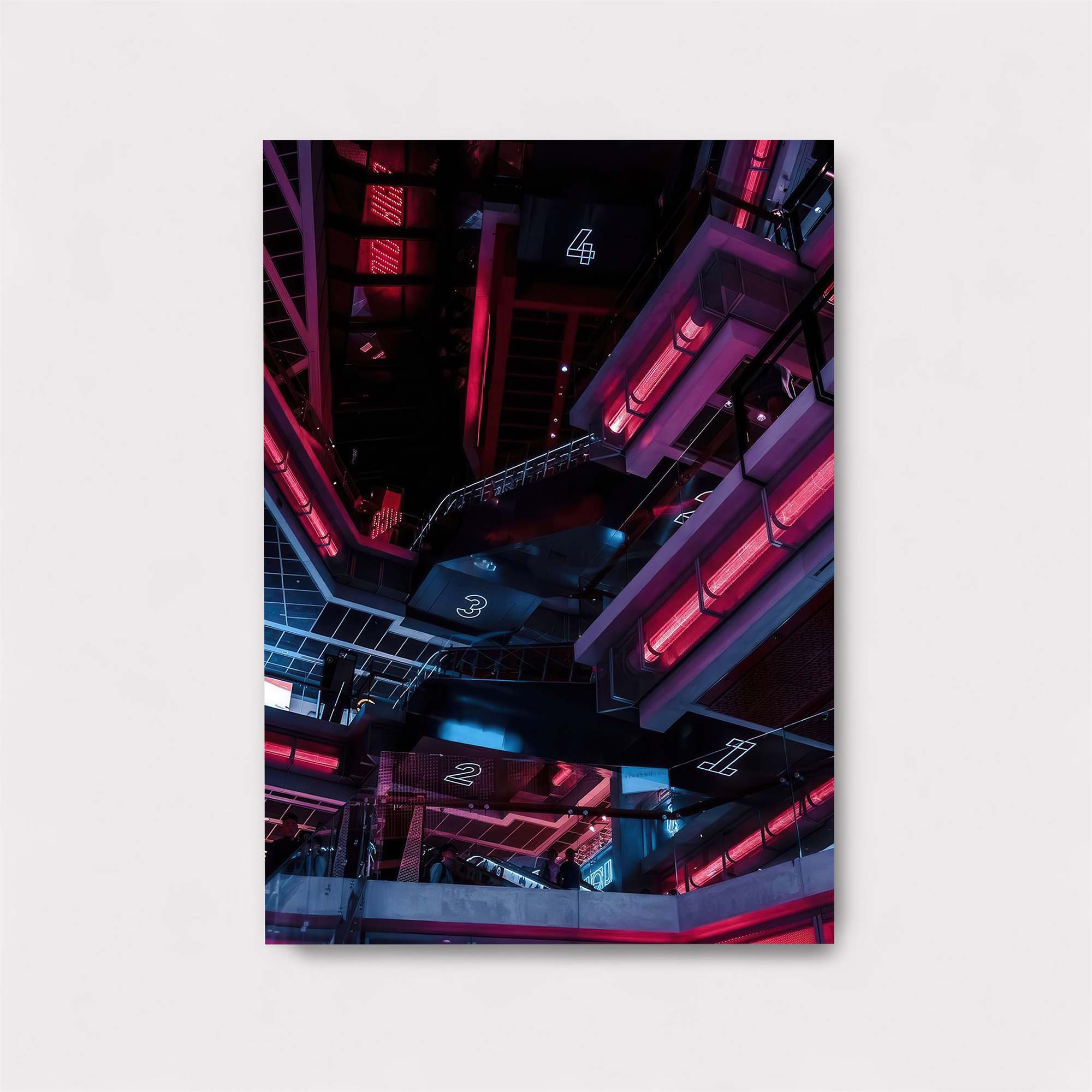 Neon Abyss Safe Wall Magnetic / M