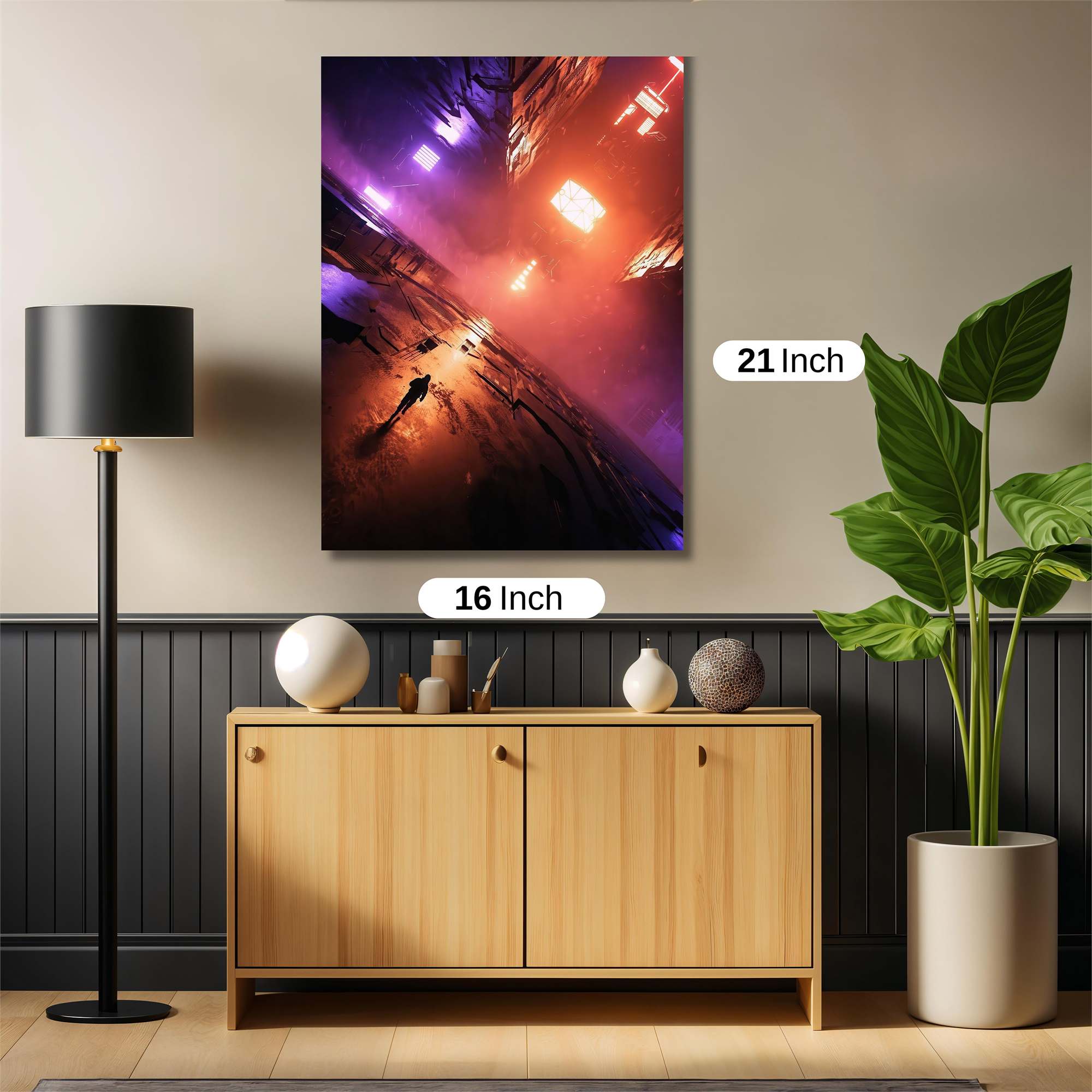 Neon Odyssey Safe Wall Magnetic / M