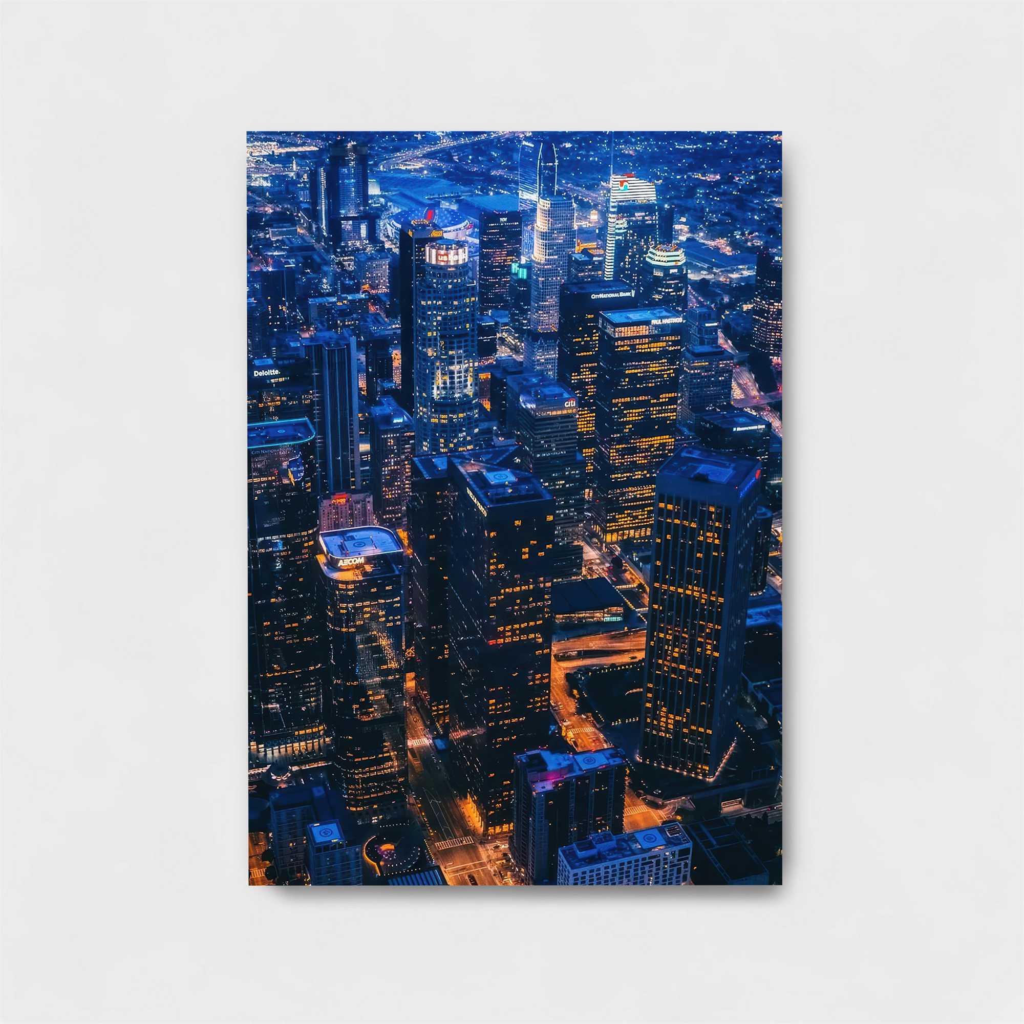 Cityscape Serenity Safe Wall Magnetic / M