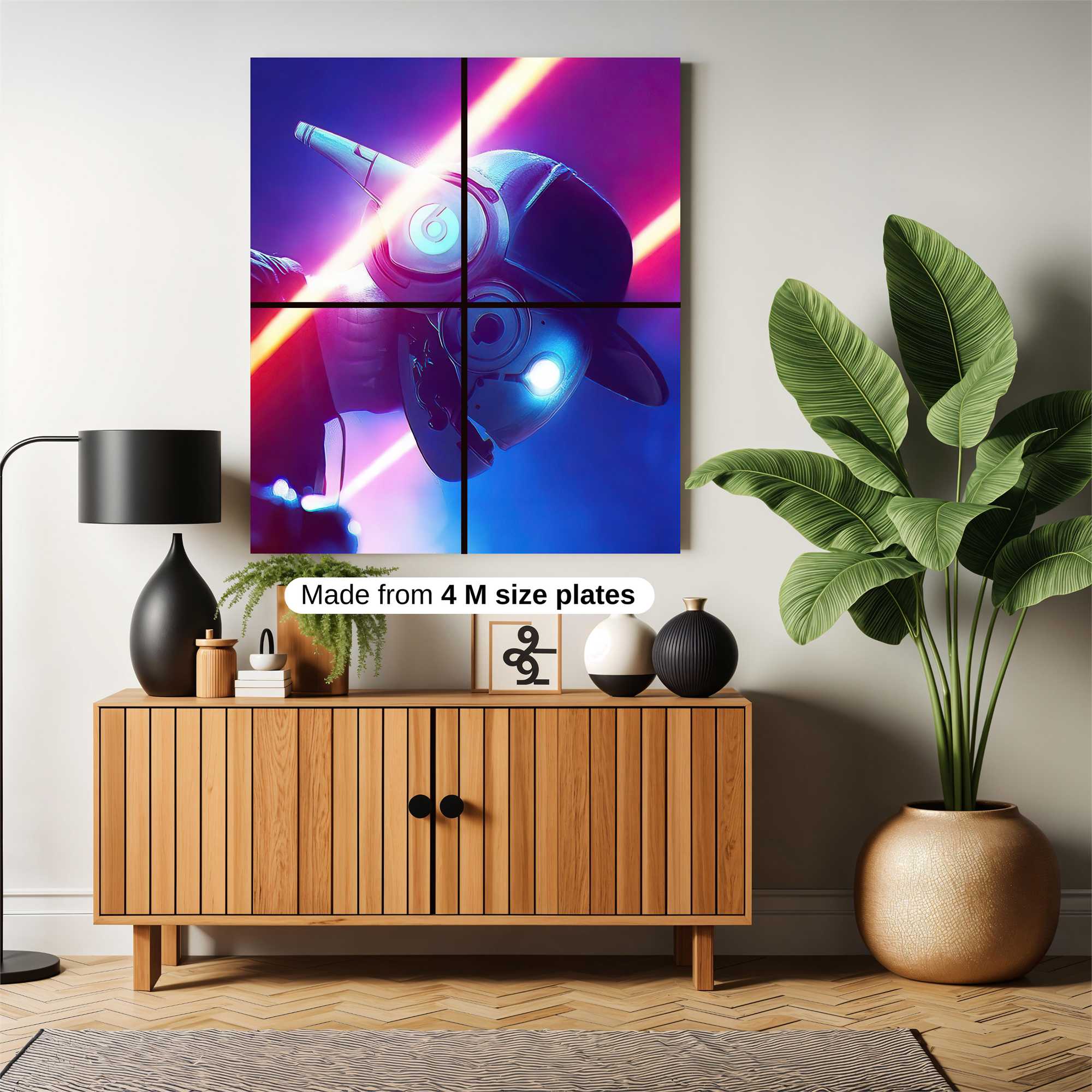 Robot Rave Safe Wall Magnetic / M