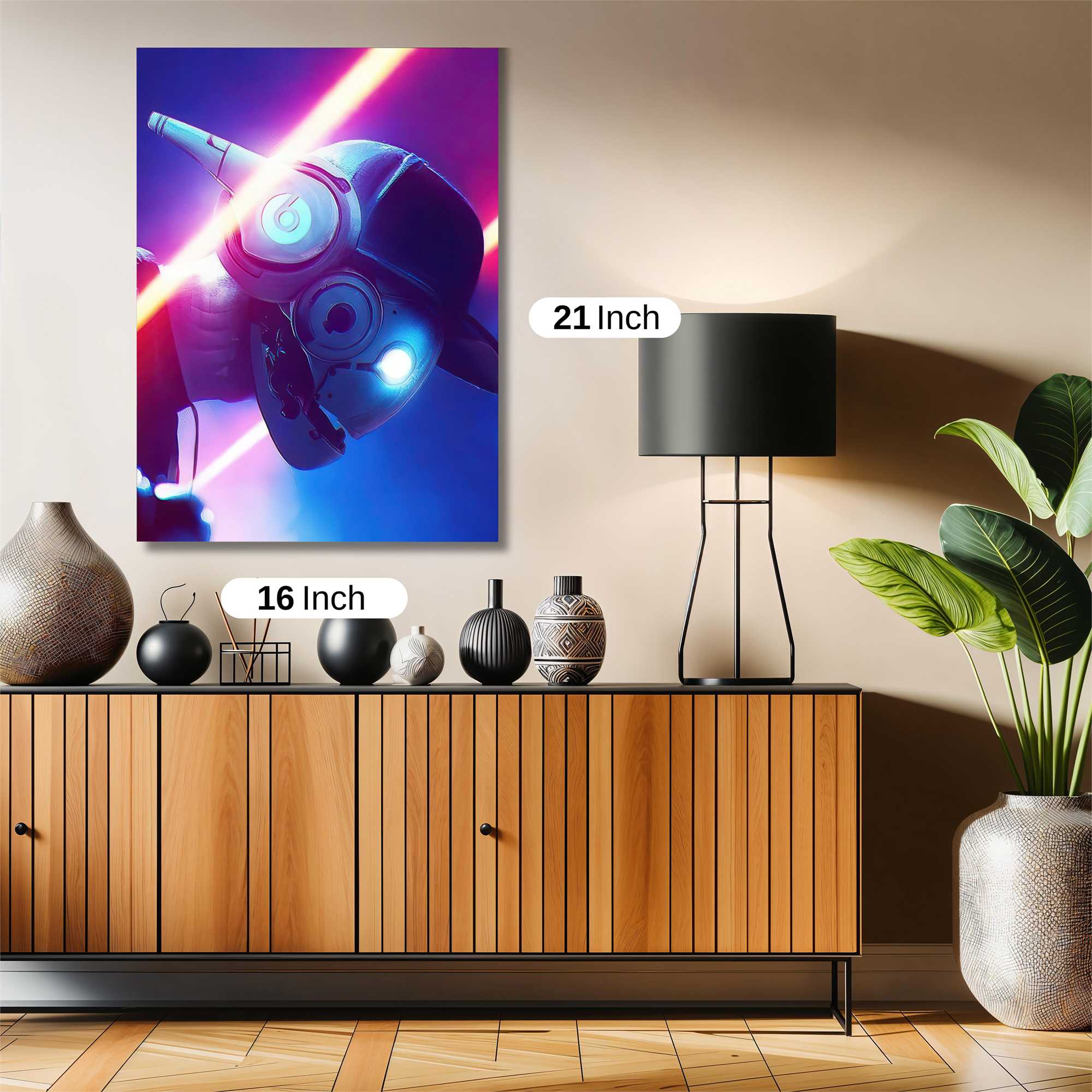 Robot Rave Safe Wall Magnetic / M