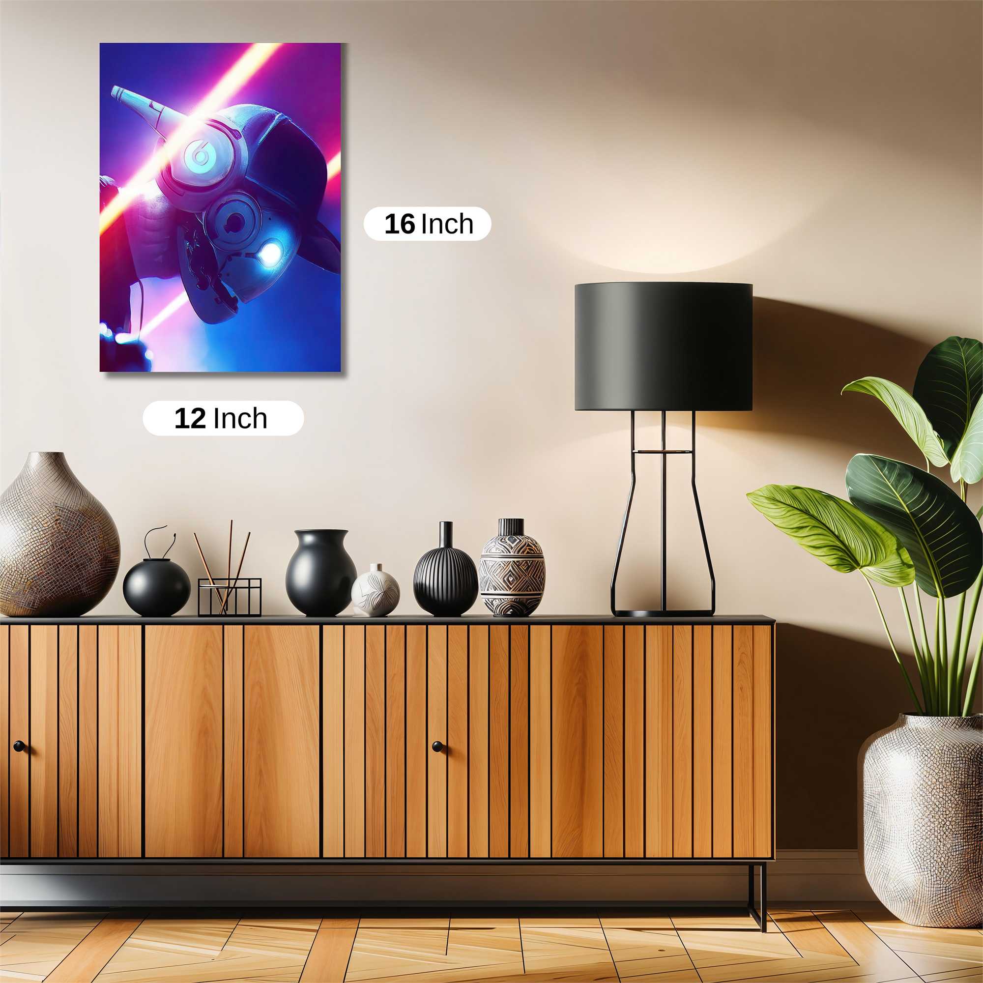 Robot Rave Safe Wall Magnetic / M