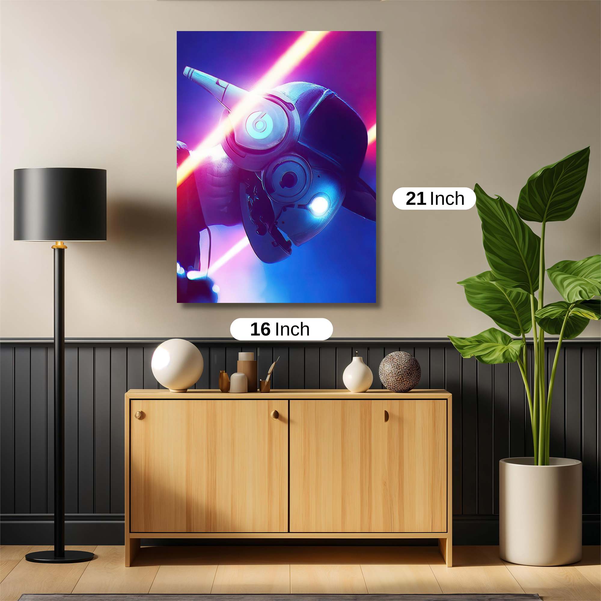 Robot Rave Safe Wall Magnetic / M