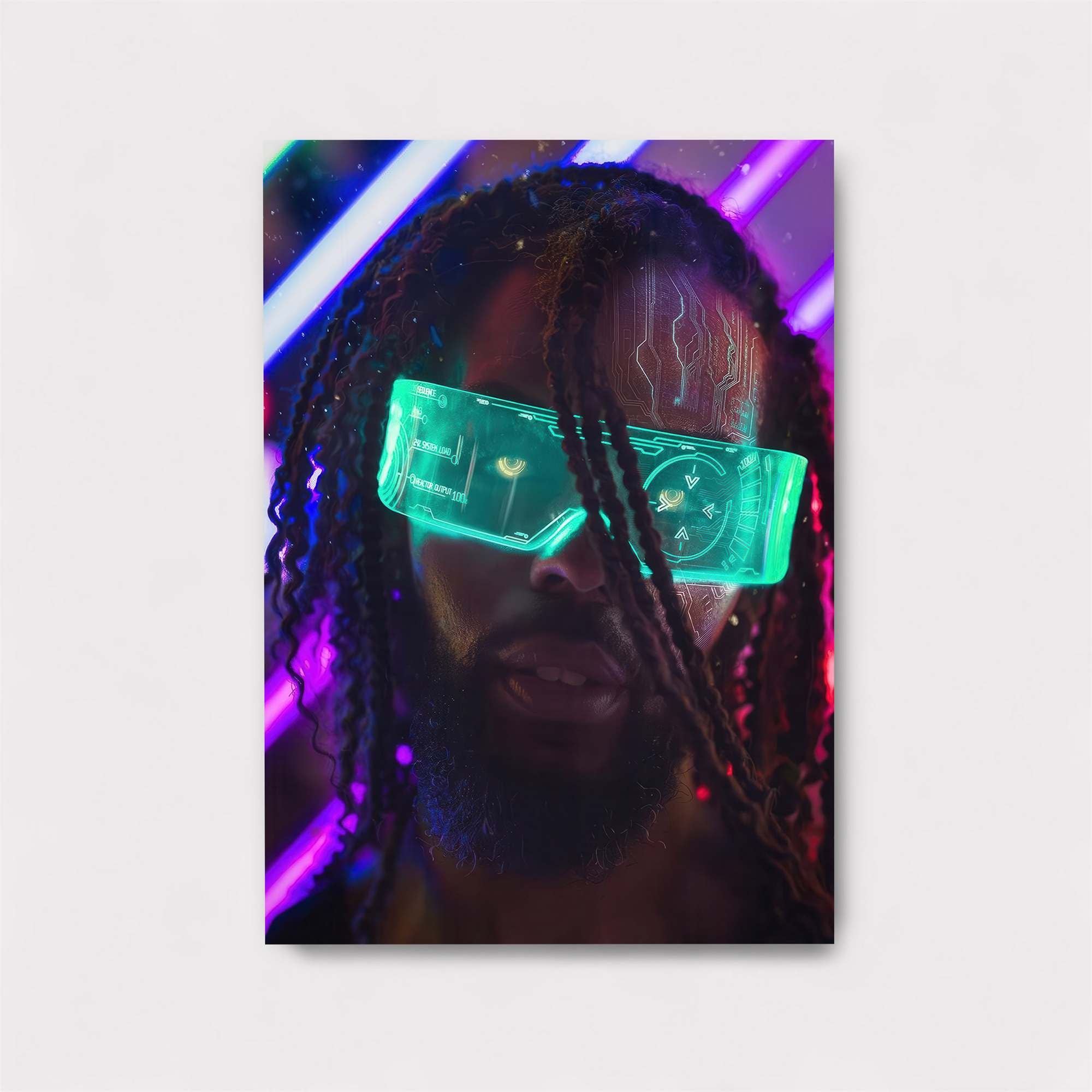 Neon Visionary Safe Wall Magnetic / M