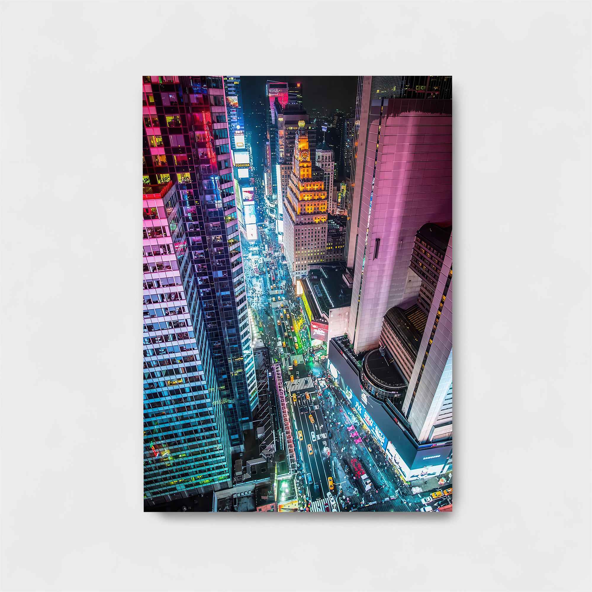 TimesSquareVibrant Safe Wall Magnetic / M