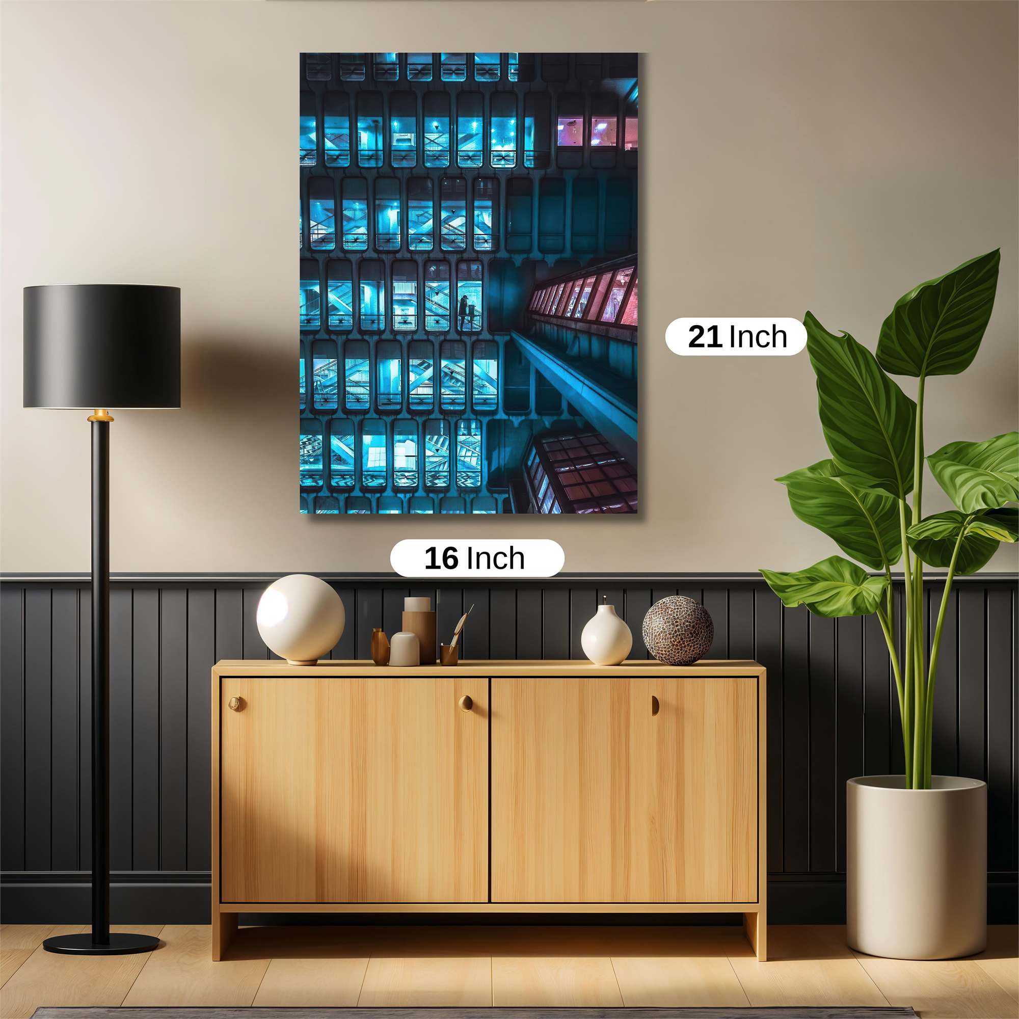 Building Intrigue Safe Wall Magnetic / M