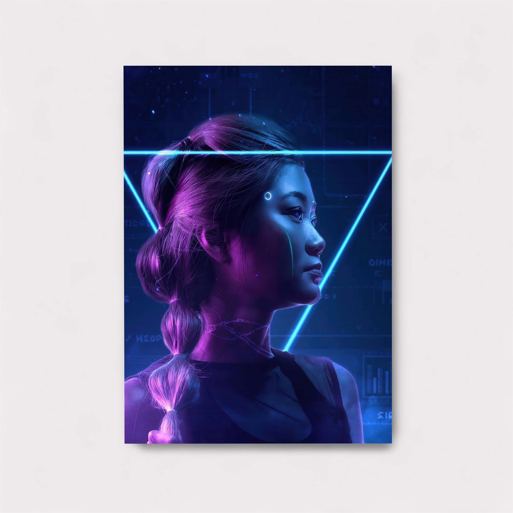 Cyber Serenity Safe Wall Magnetic / M