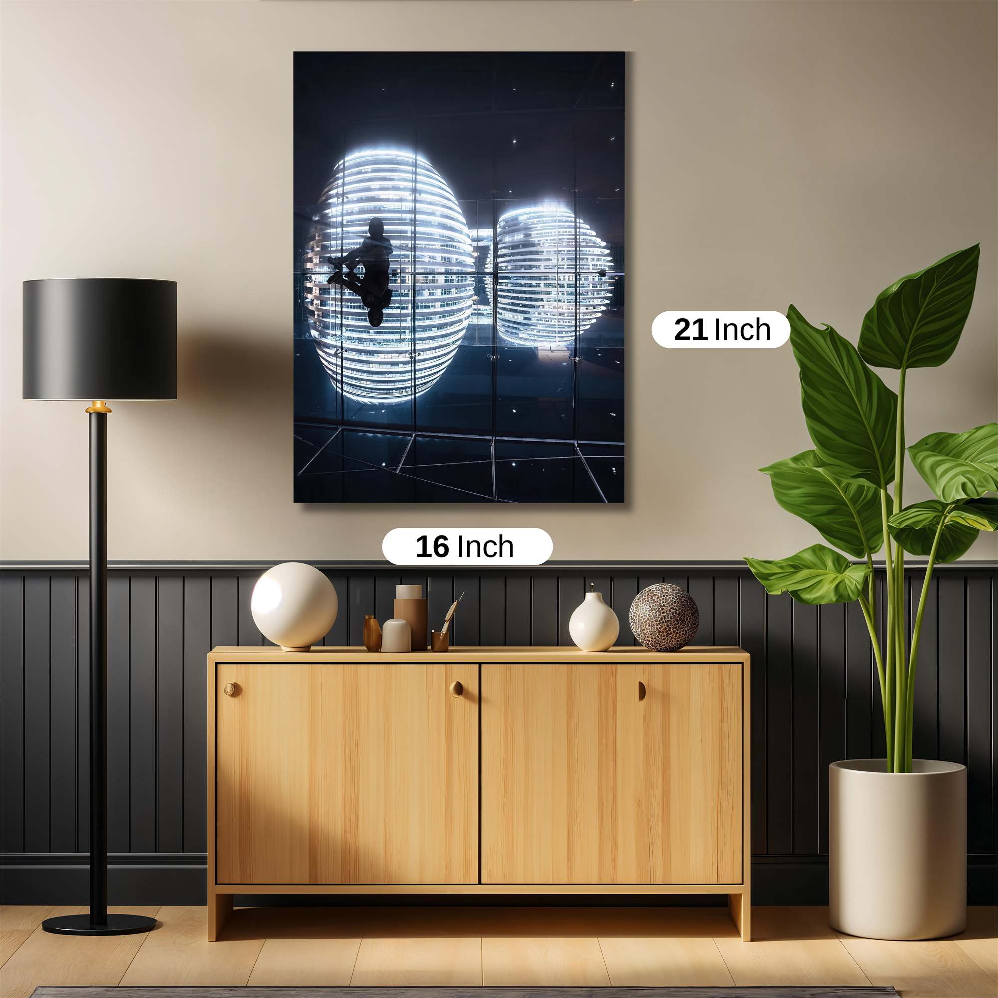 Sphere Enigma Safe Wall Magnetic / M