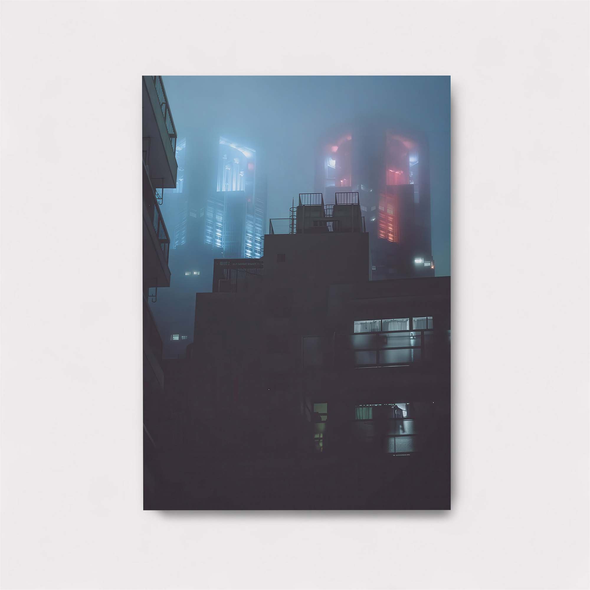 Neon Twilight Safe Wall Magnetic / M