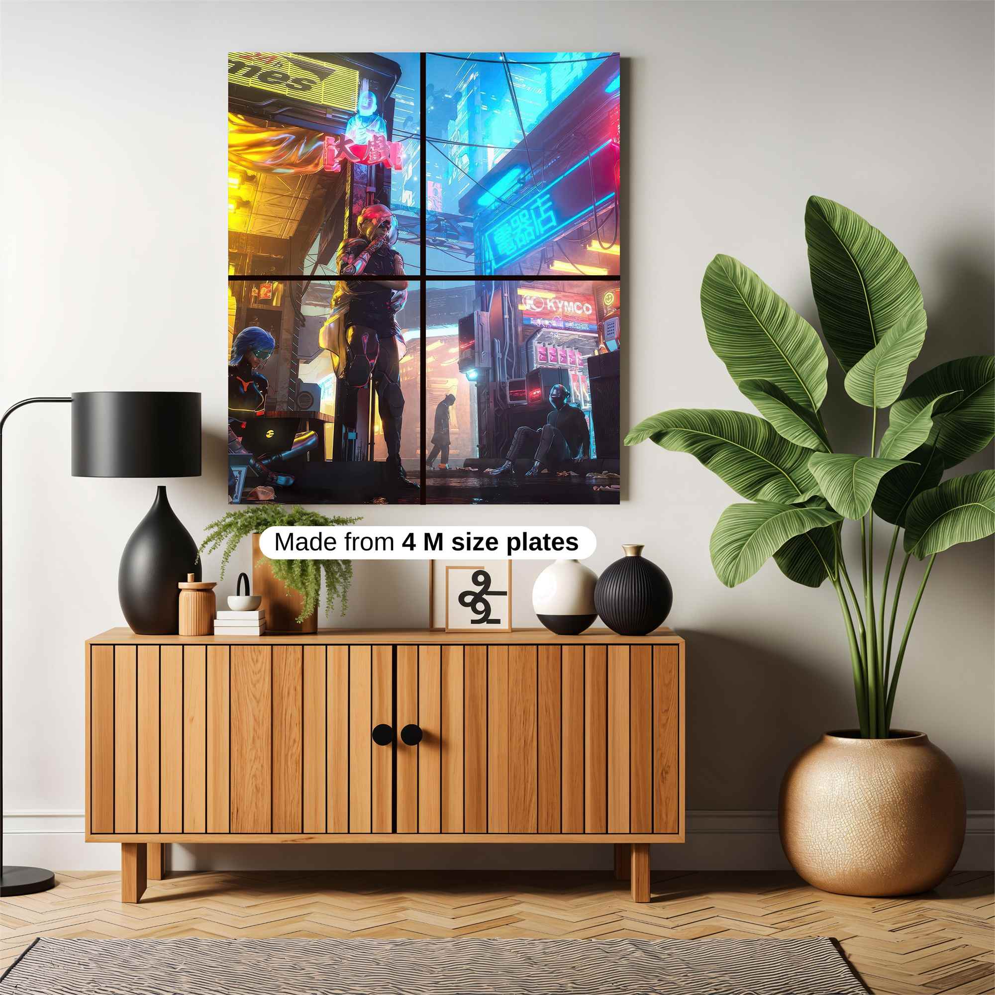 NeonPulse Safe Wall Magnetic / M