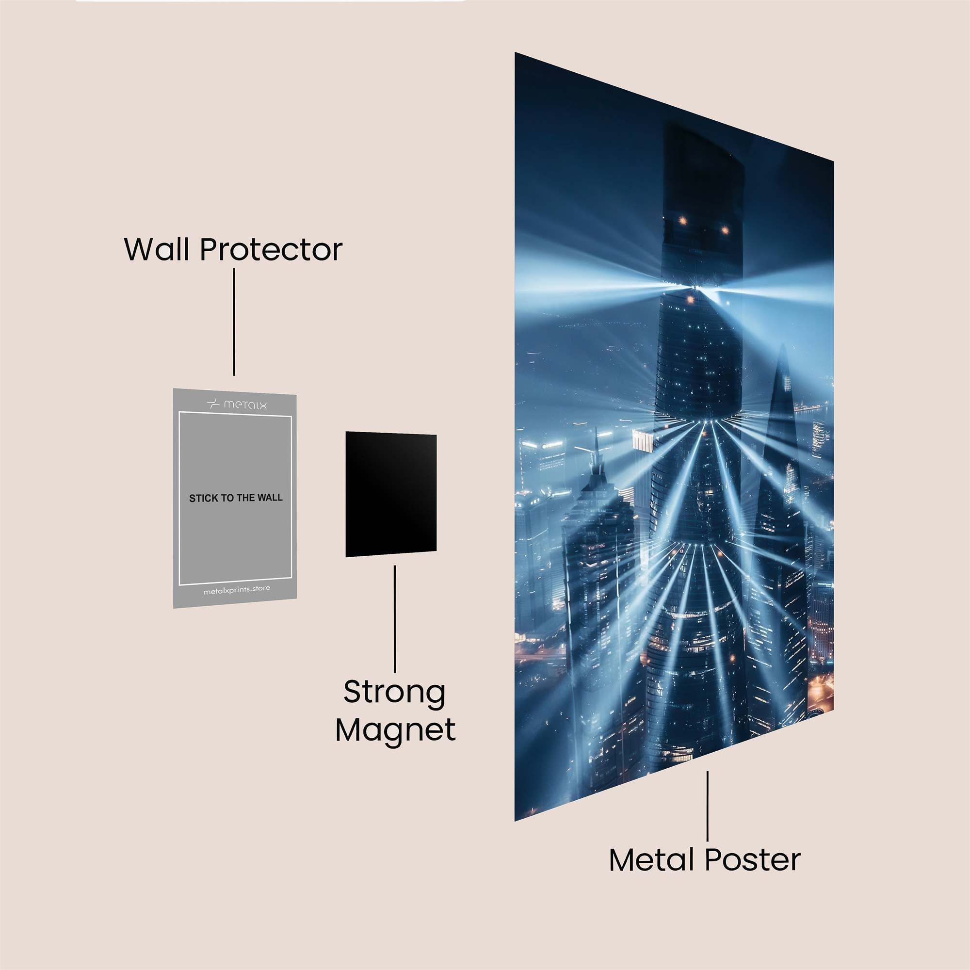 Shanghai Radiant Safe Wall Magnetic / M