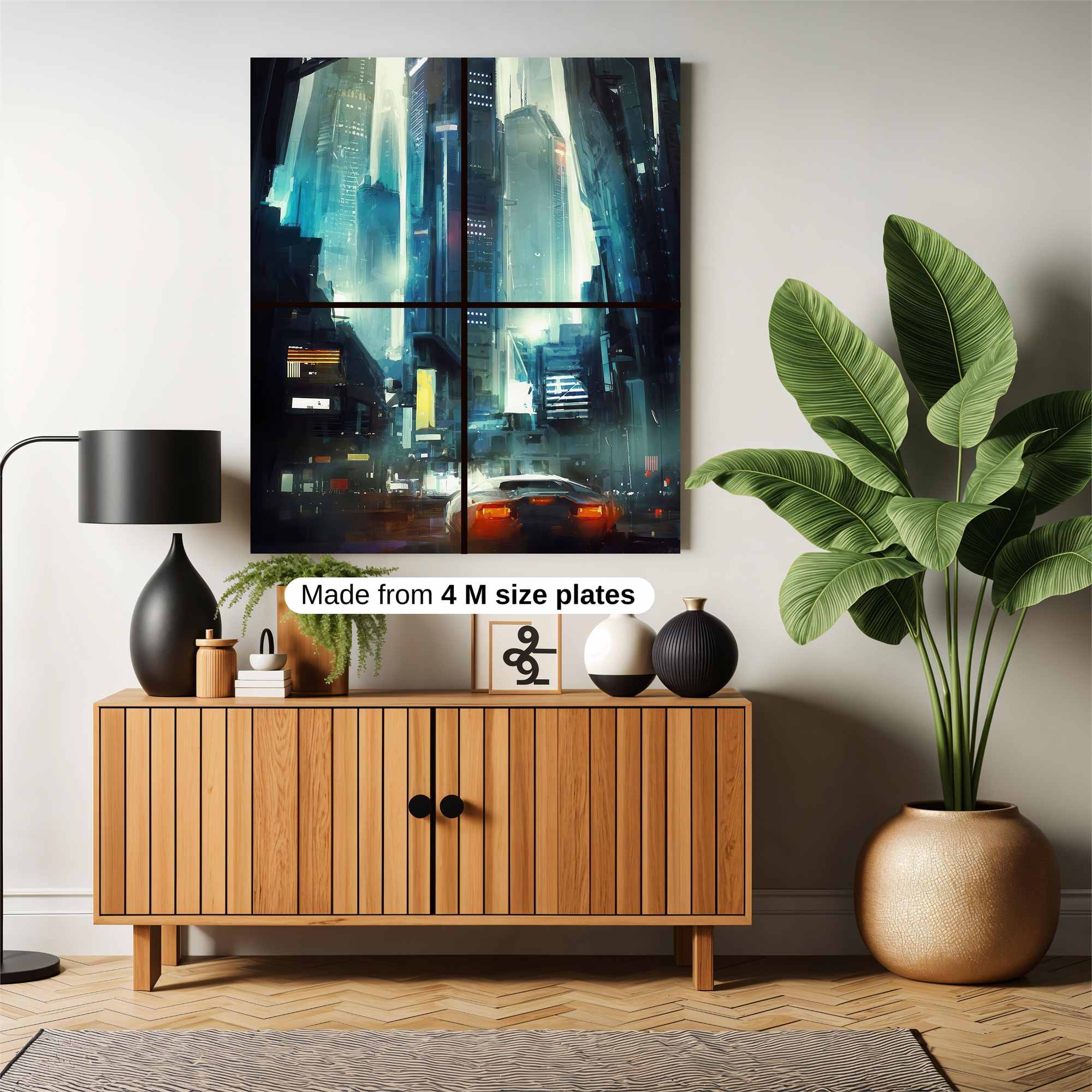 Cyberpunk Enigma Safe Wall Magnetic / M