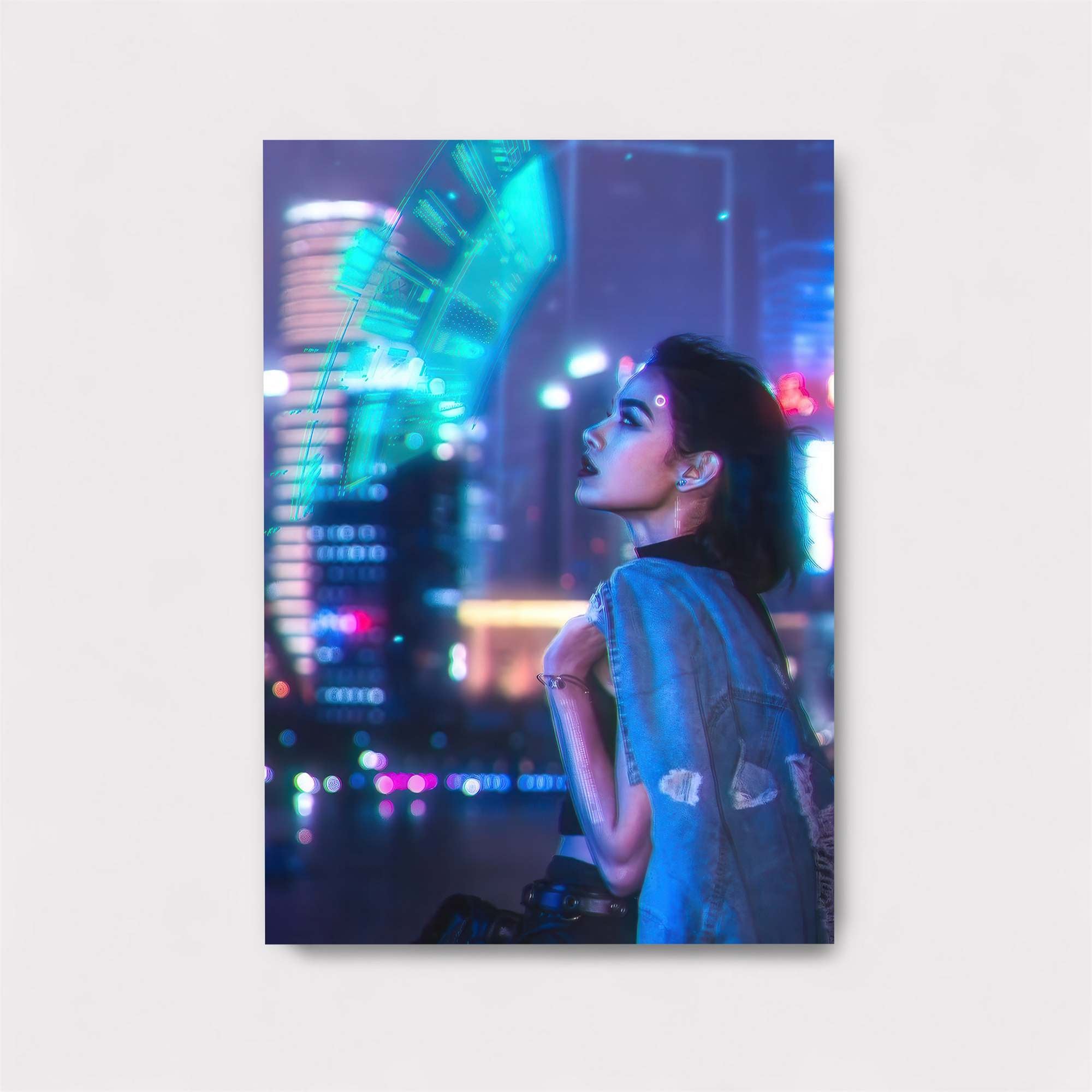 Cyber Serenity Safe Wall Magnetic / M