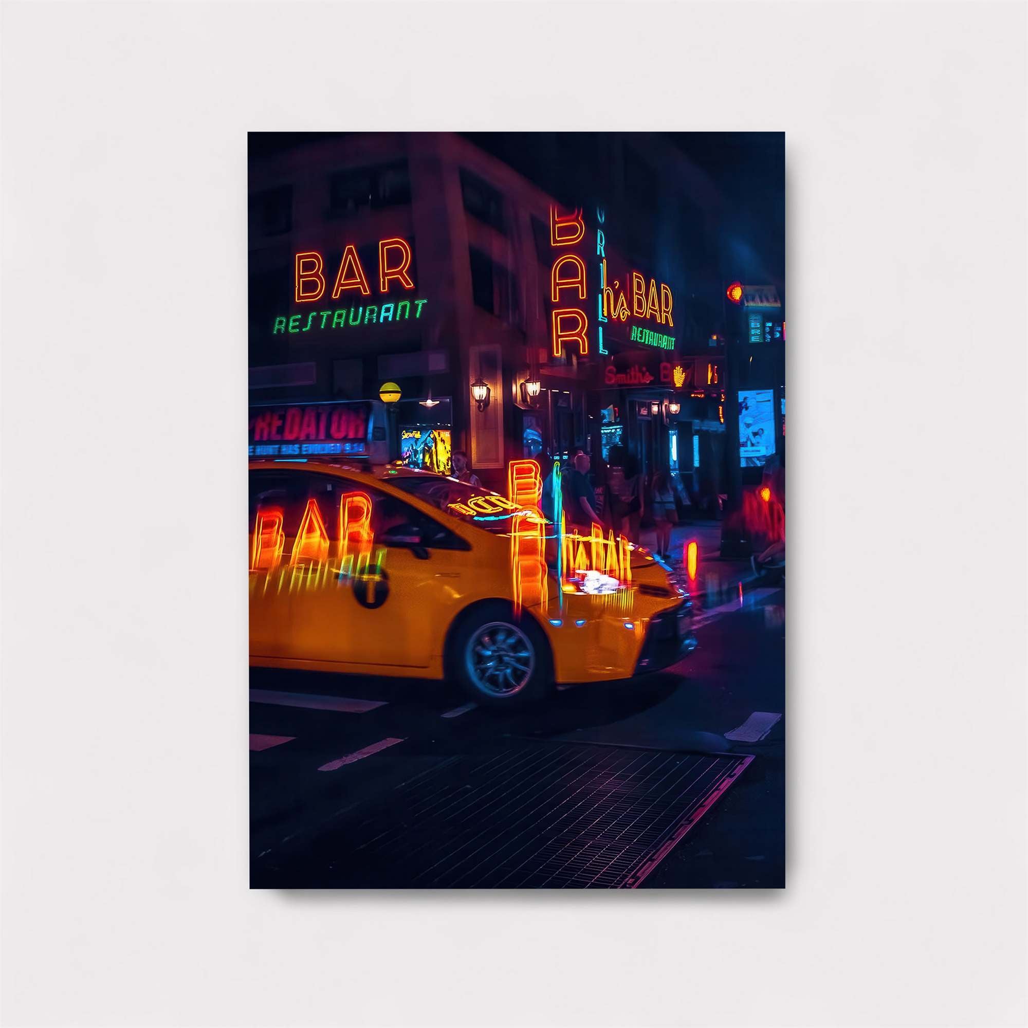 Neon Nightlife Safe Wall Magnetic / M