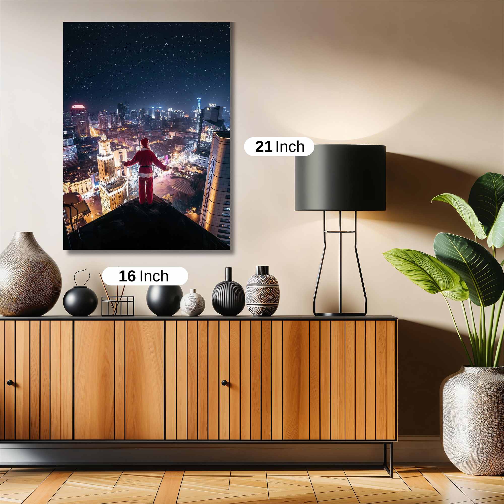 Santa's Leap Safe Wall Magnetic / M