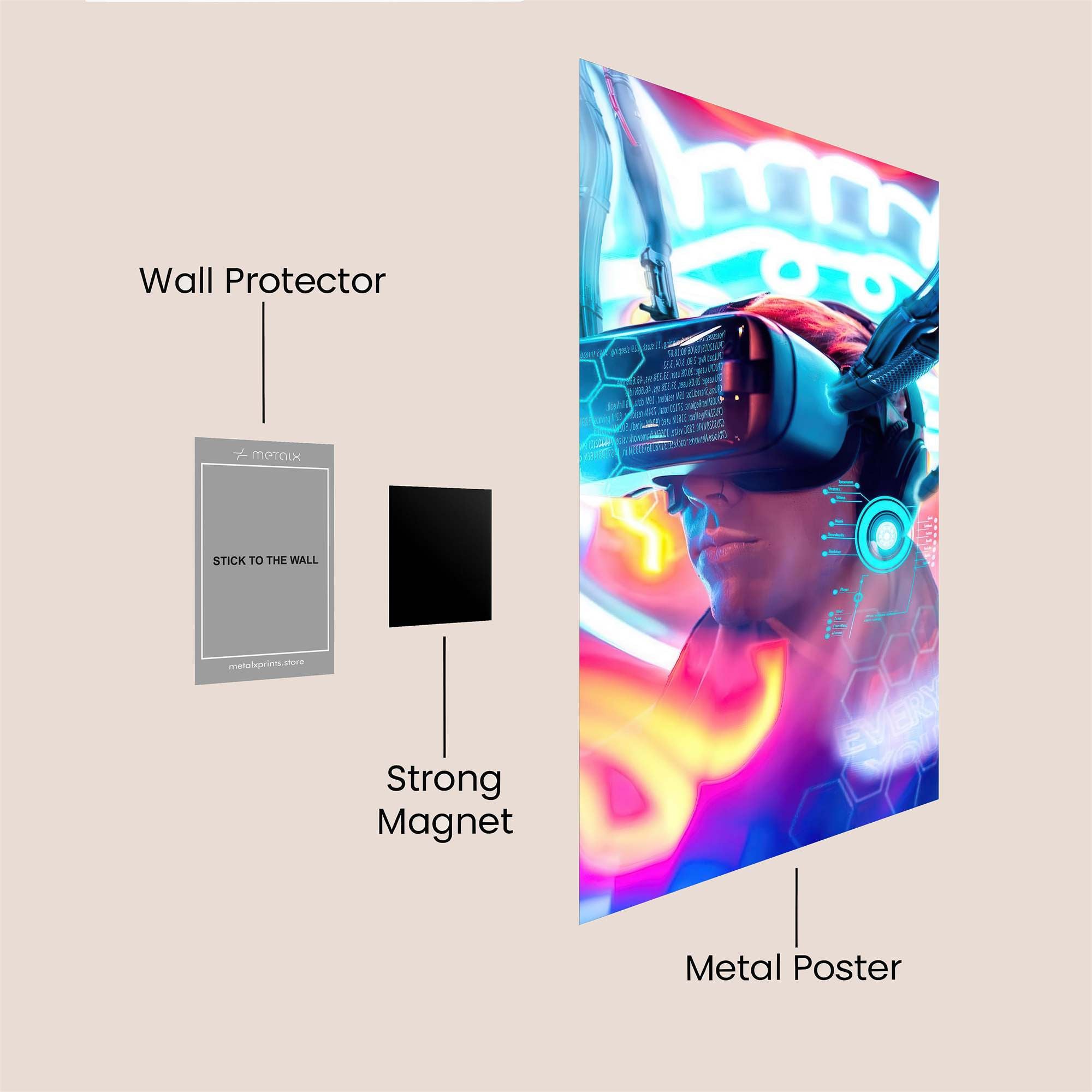 Cyber Dream Safe Wall Magnetic / M