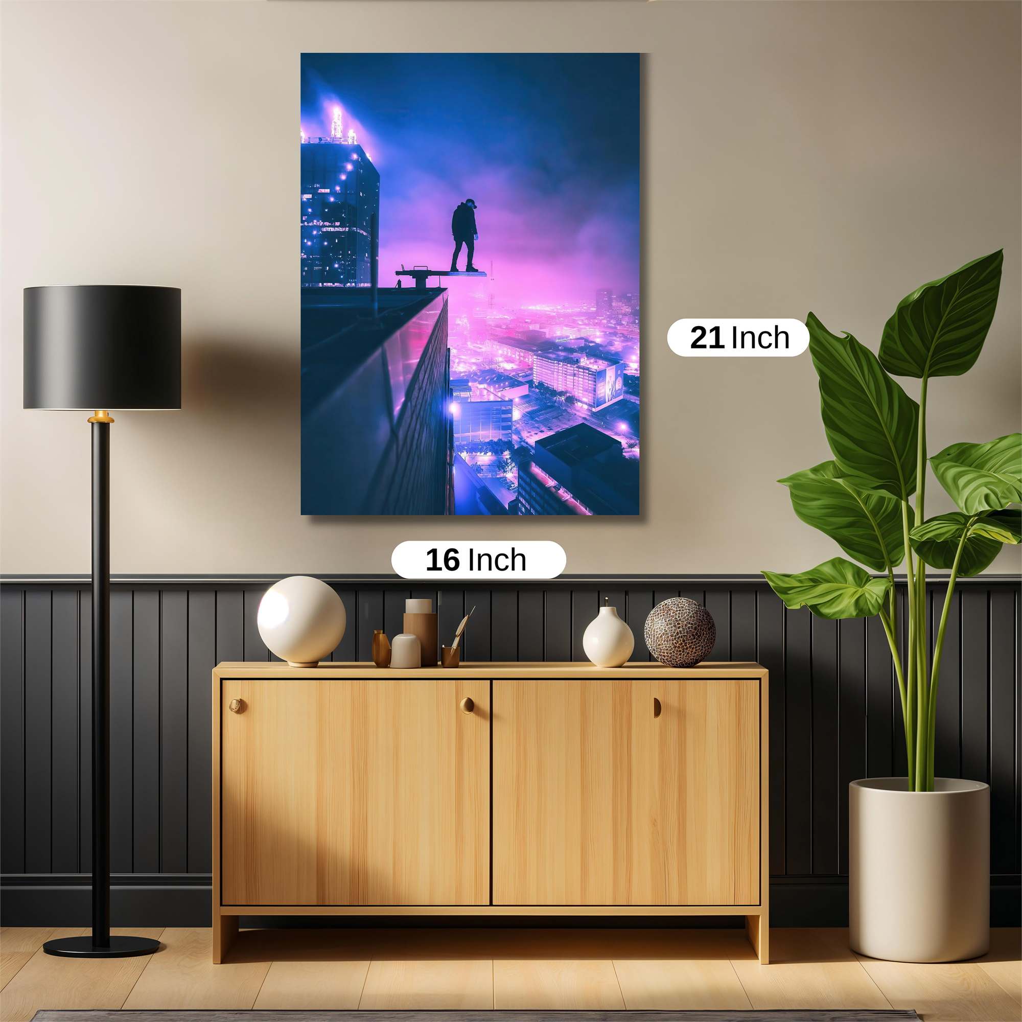 Edge Contemplation Safe Wall Magnetic / M