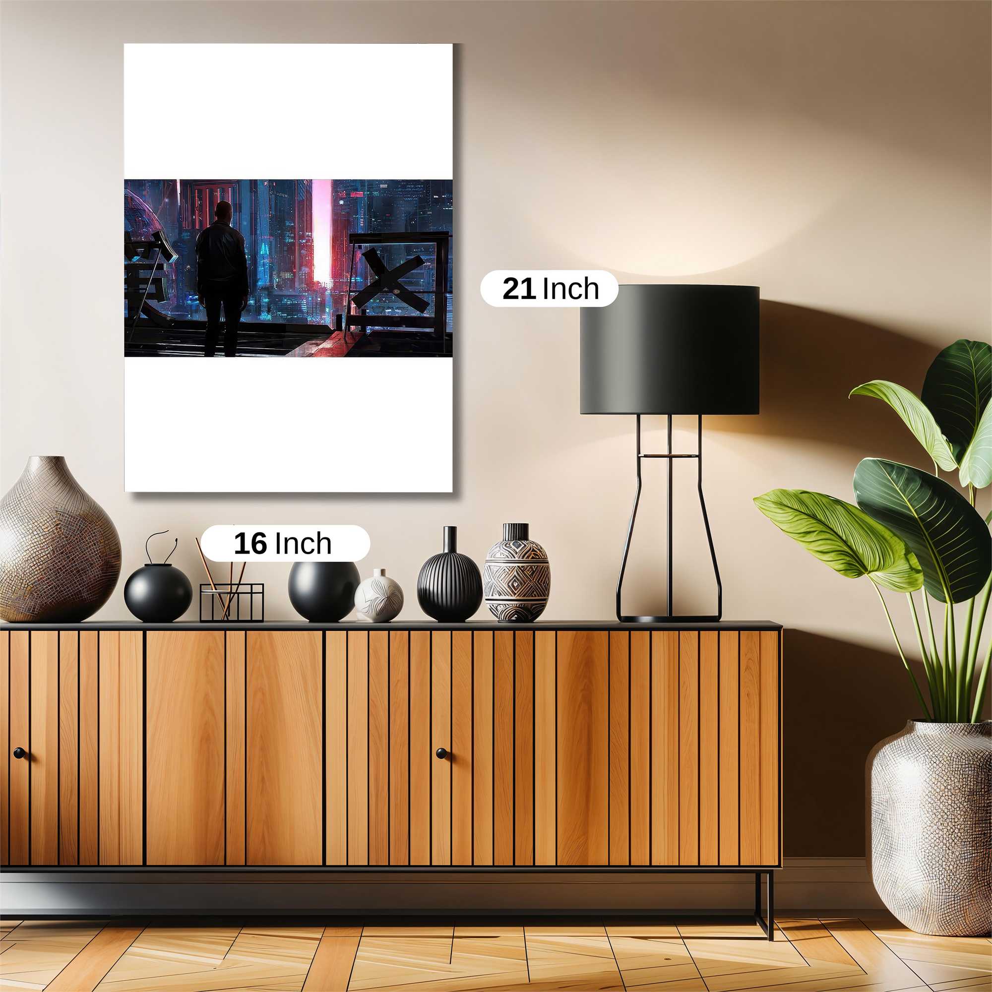 Cyberpunk Solitude Safe Wall Magnetic / M