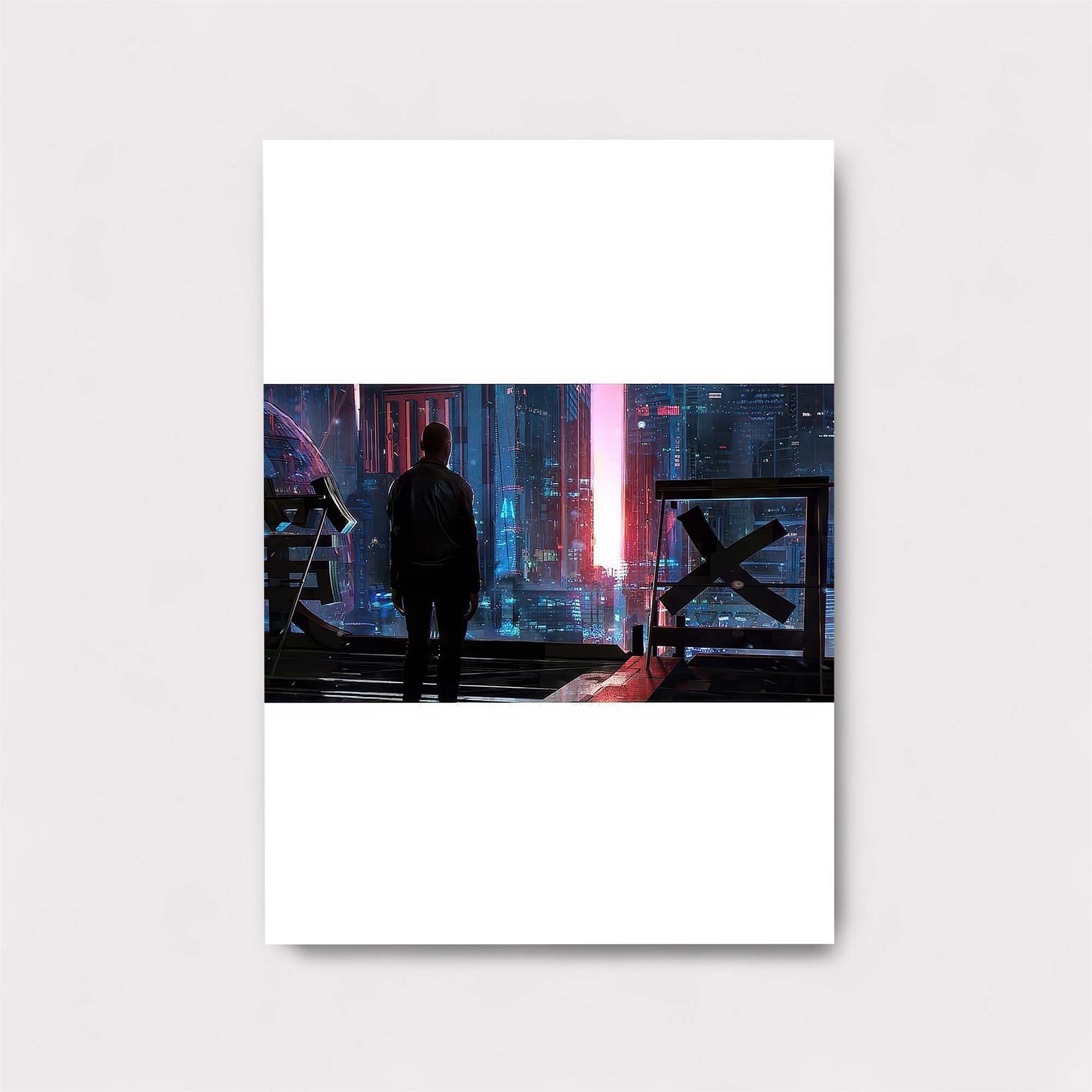 Cyberpunk Solitude Safe Wall Magnetic / M