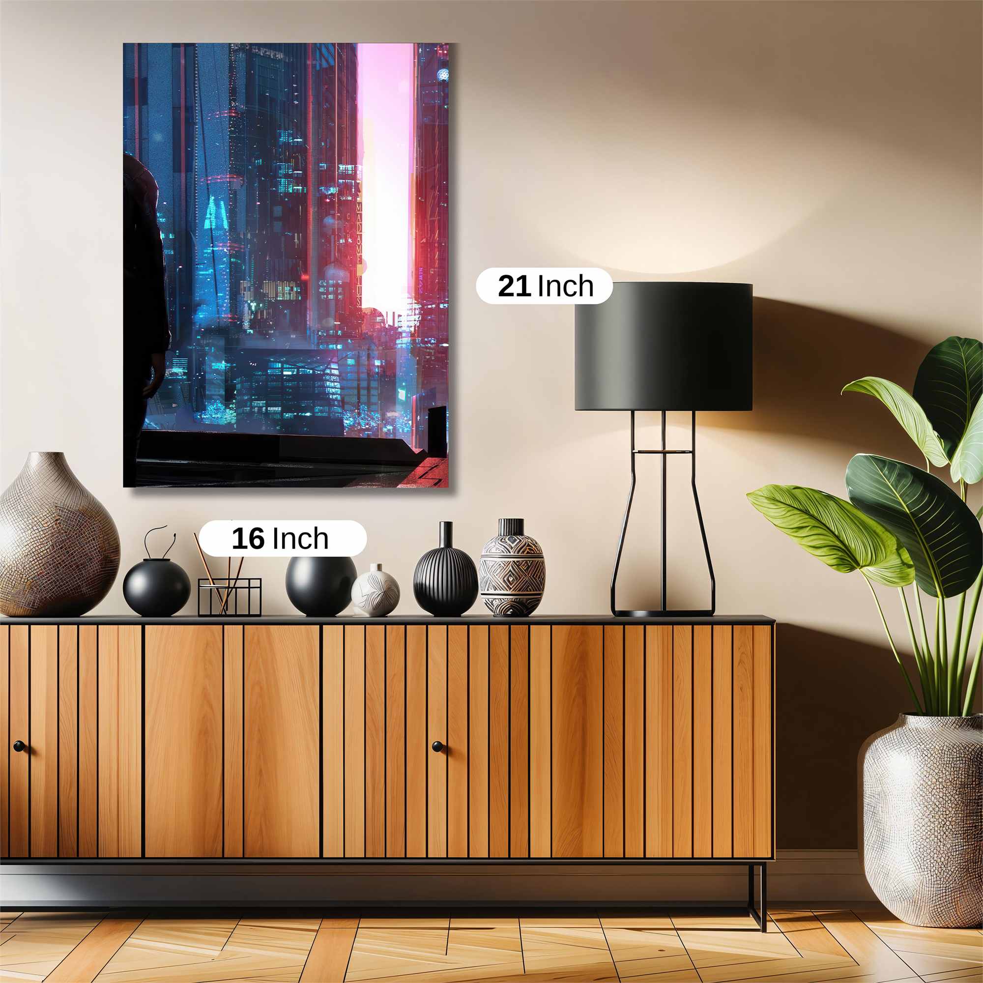 Cyberpunk Solitude Safe Wall Magnetic / M