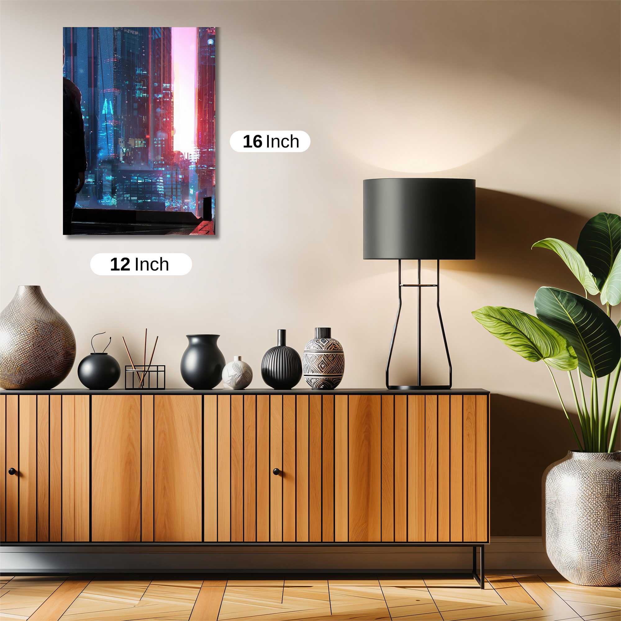 Cyberpunk Solitude Safe Wall Magnetic / M