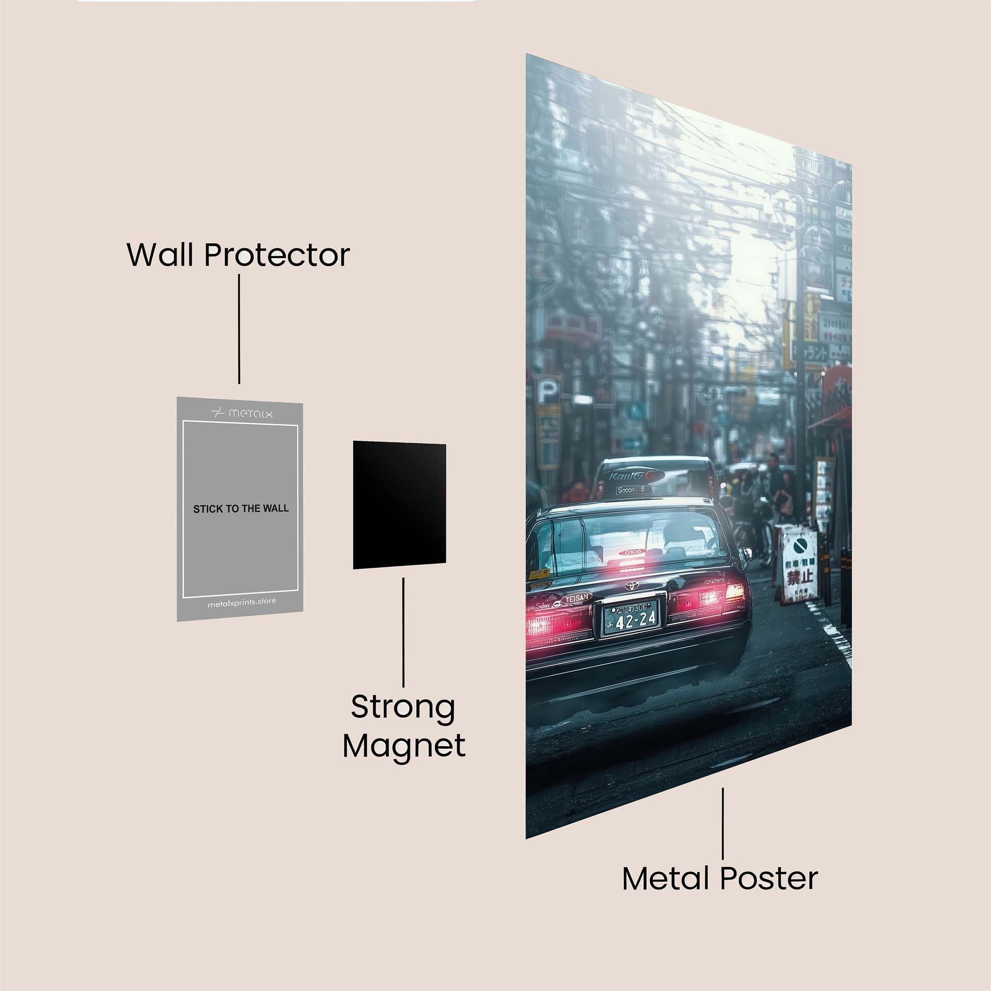 Neon Dream Safe Wall Magnetic / M