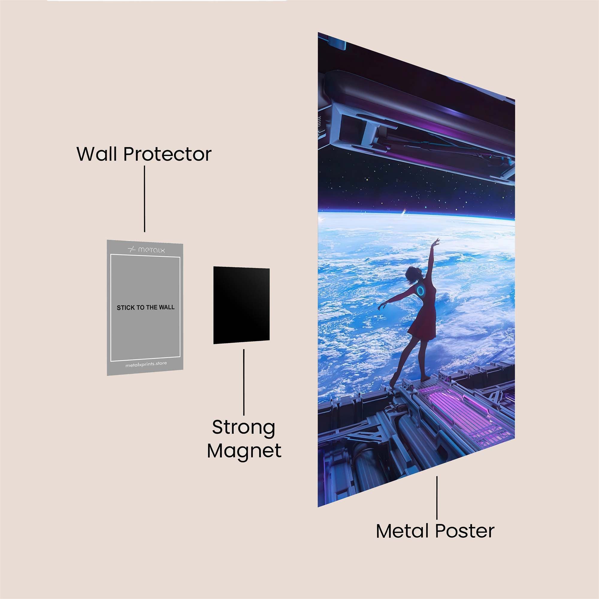 Astral Dance Safe Wall Magnetic / M