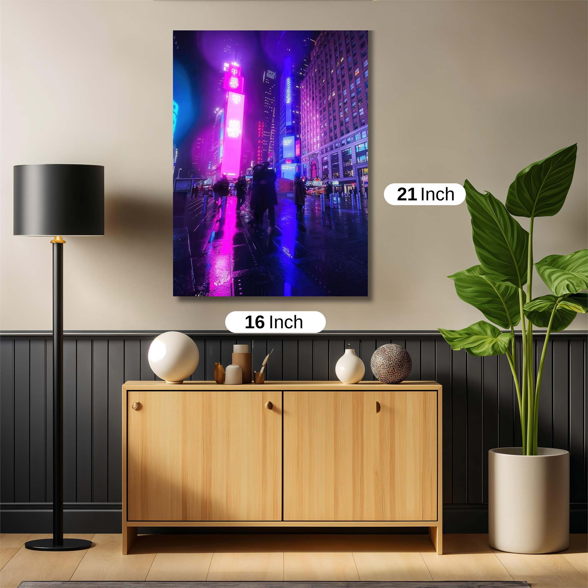 TimesSquare Dreamy Safe Wall Magnetic / M