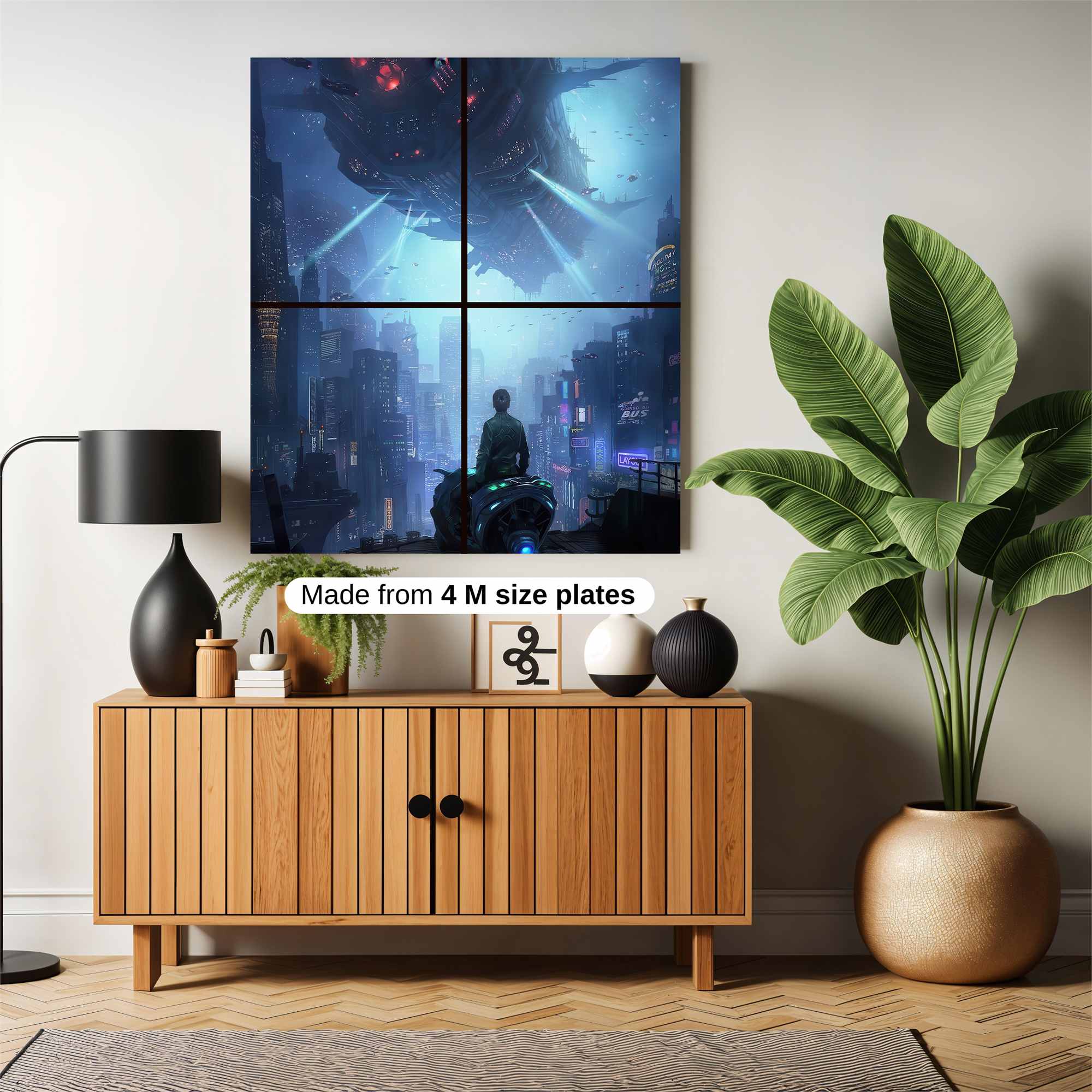 Mothership Menace Safe Wall Magnetic / M